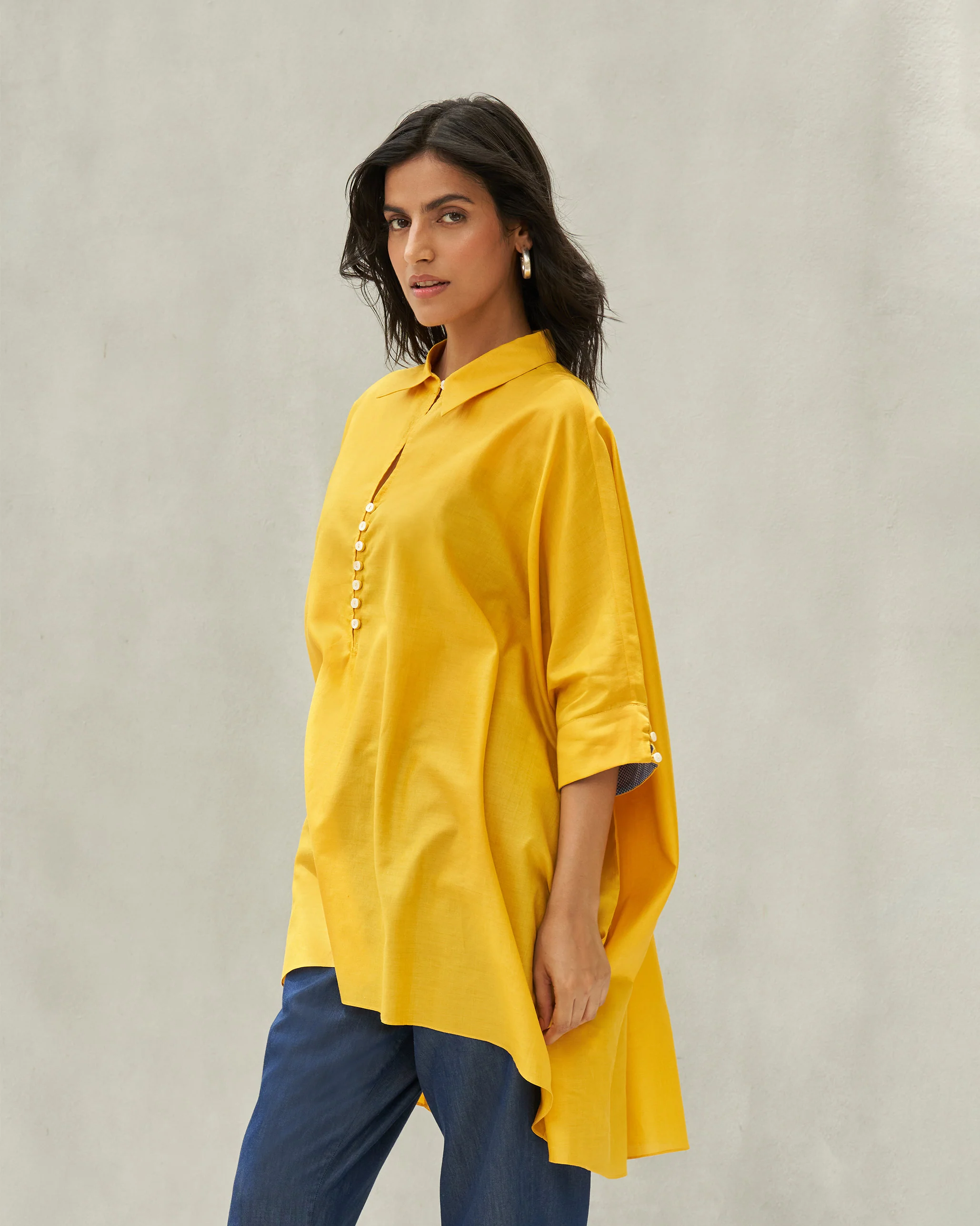 Hala Tunic - Yellow - Image 5