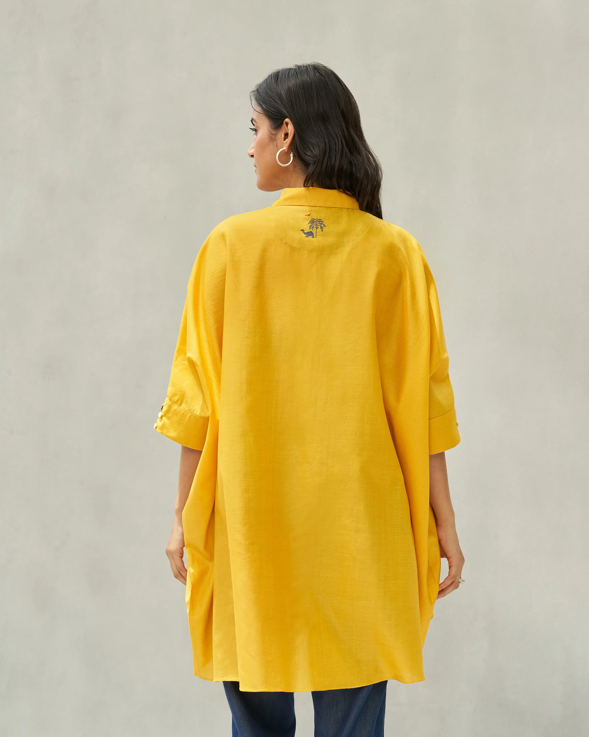 Hala Tunic - Yellow - Image 6