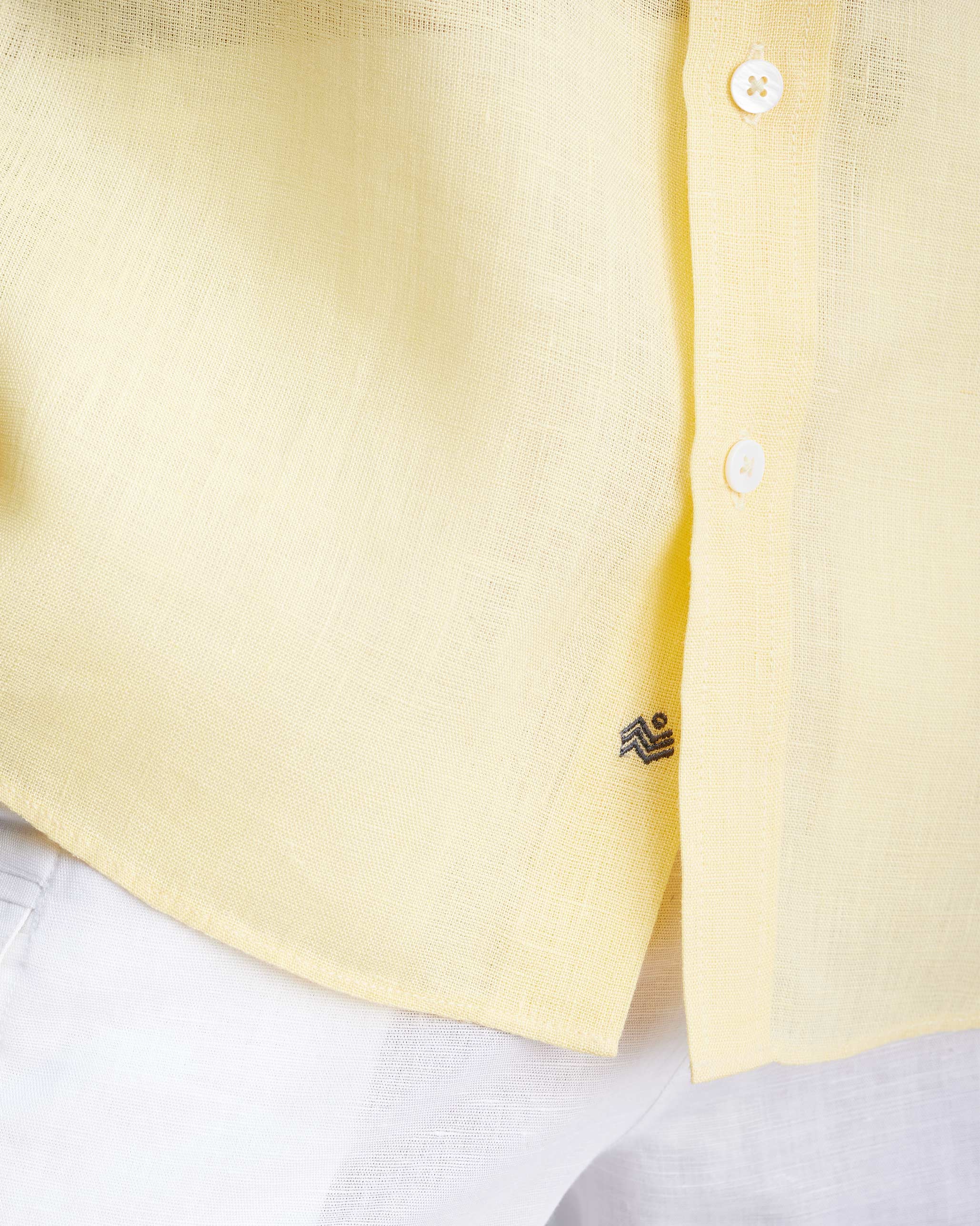 Half Sleeve Shirt - Lemon - Image 2