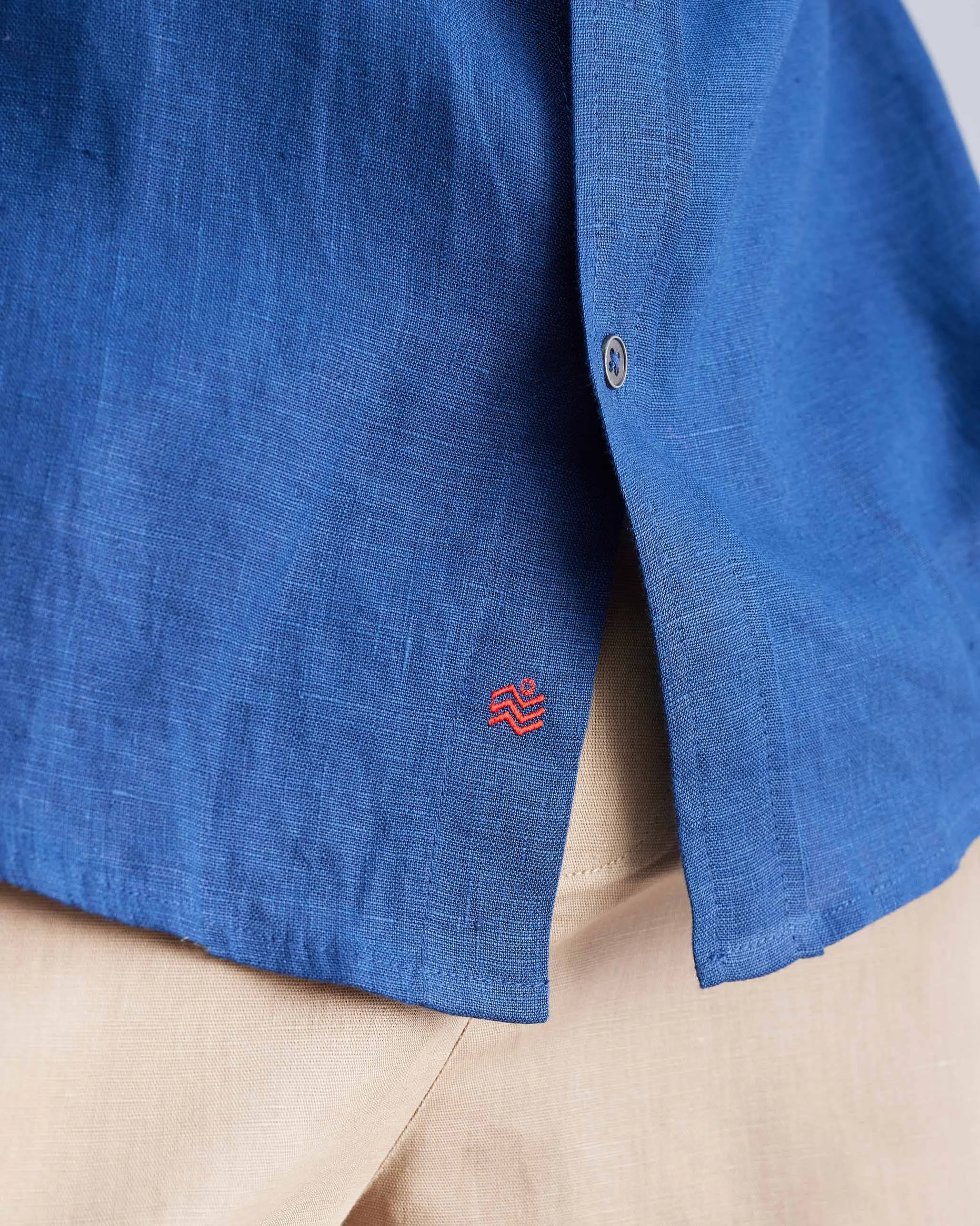 Half Sleeve Shirt - Navy - Image 5