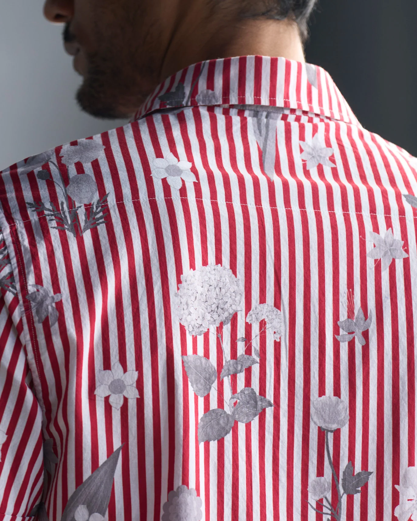 Half Sleeve Shirt - Red - Image 4