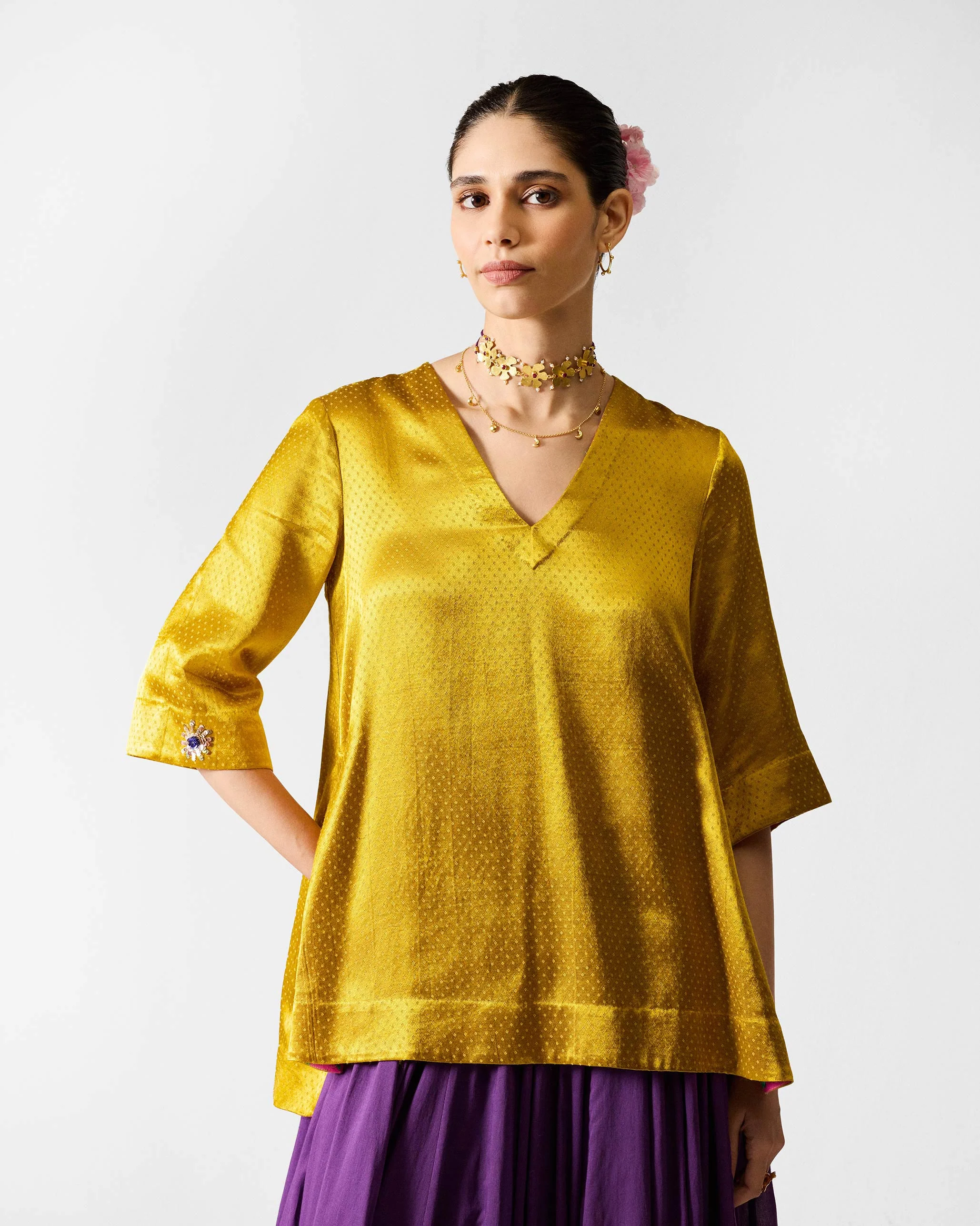 Hampi Top - Chartreuse - Image 7