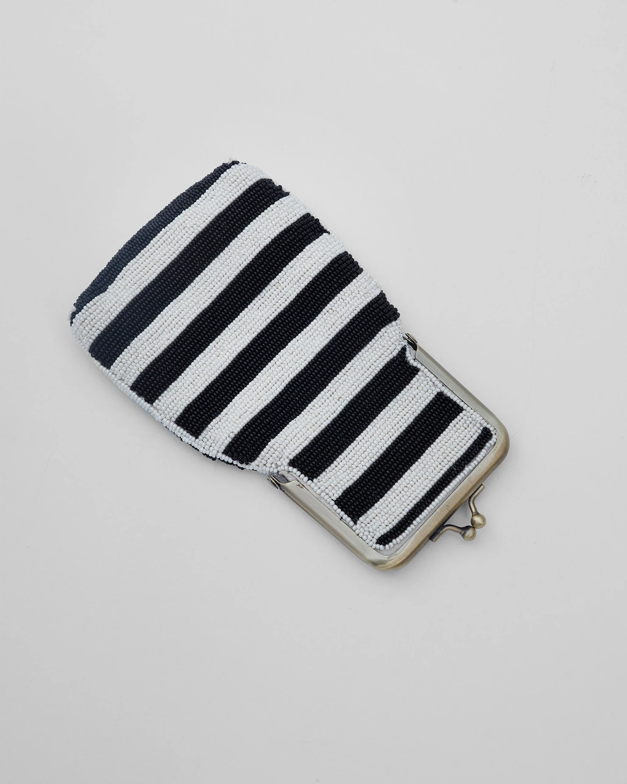 Hana Spectacle Stripe Case - Black & White - Image 3