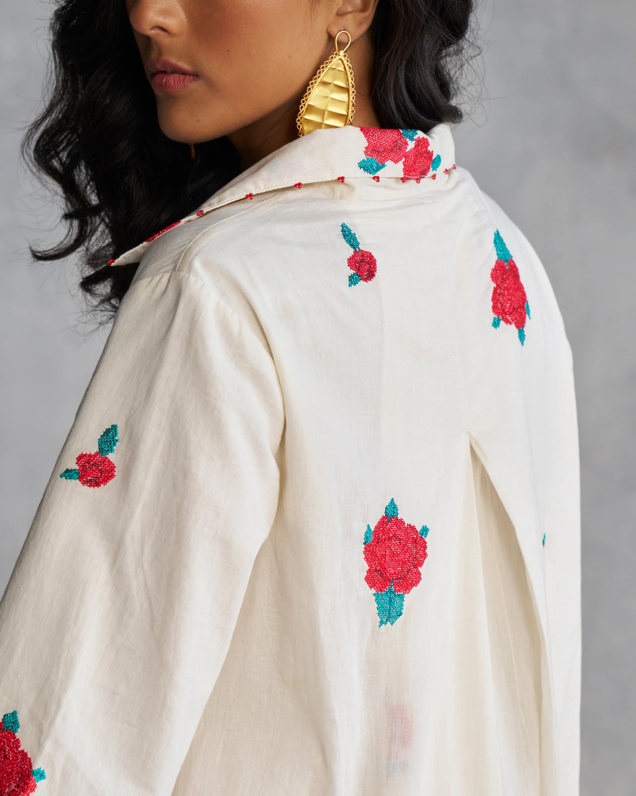 Happy Heart Dress - Ivory - Image 2