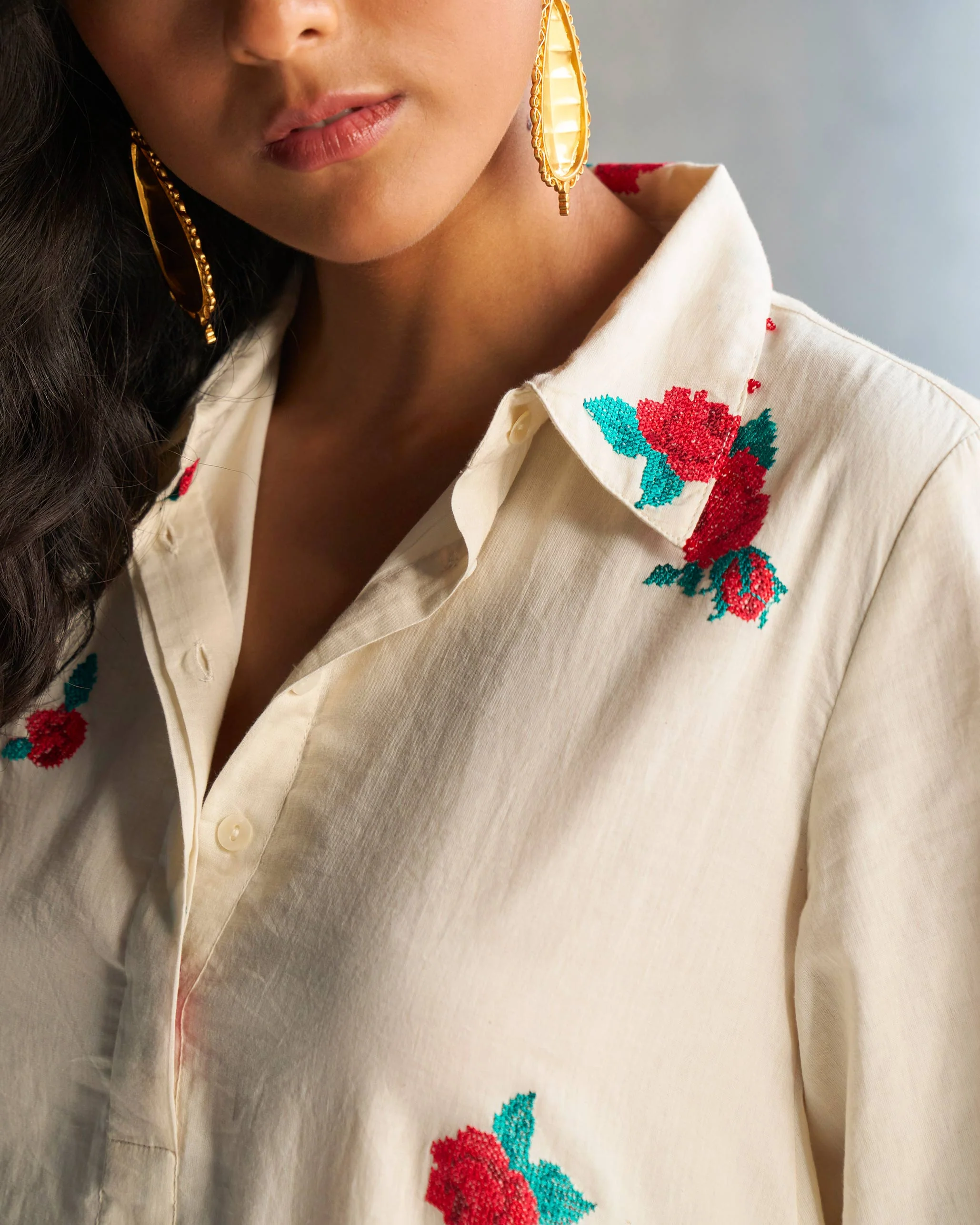 Happy Heart Dress - Ivory - Image 3