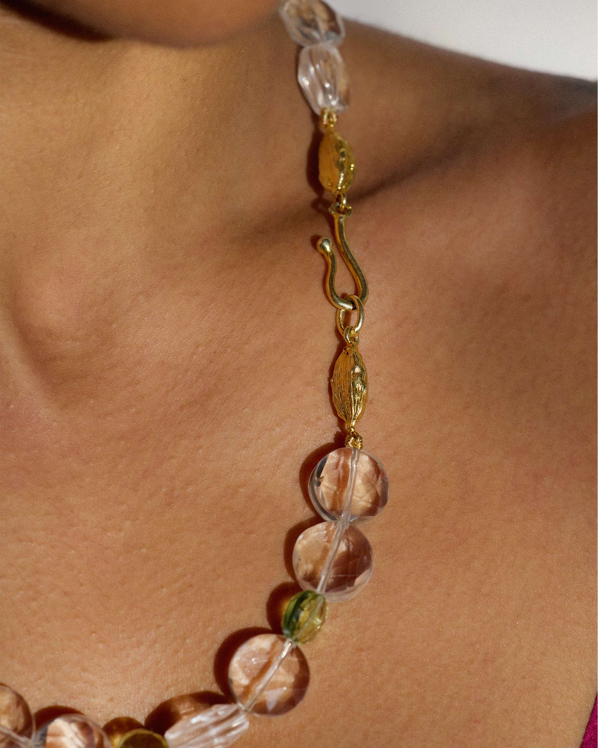 Hari Elaichi Necklace - Gold - Image 2