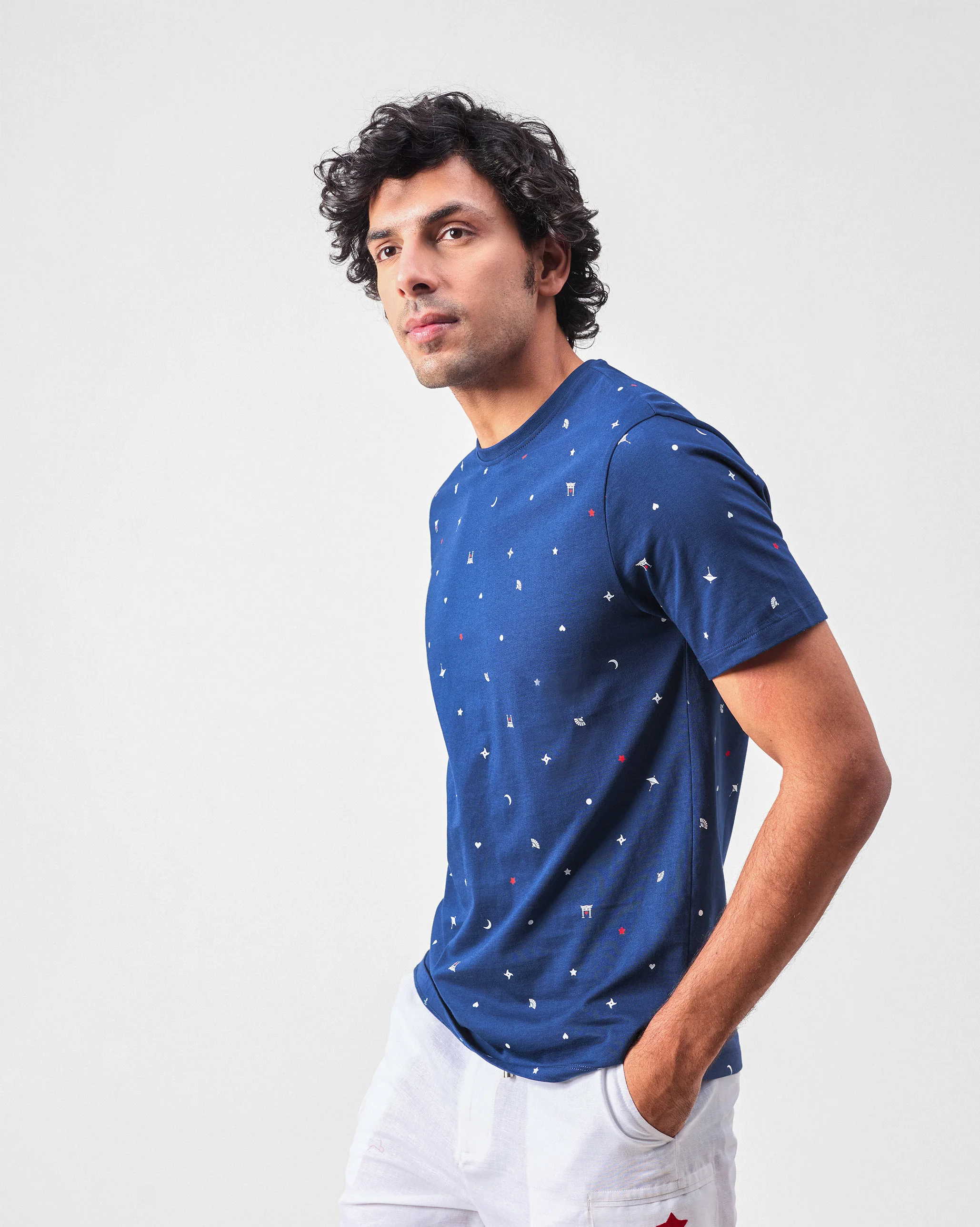 Haruto T-shirt - Navy - Image 2