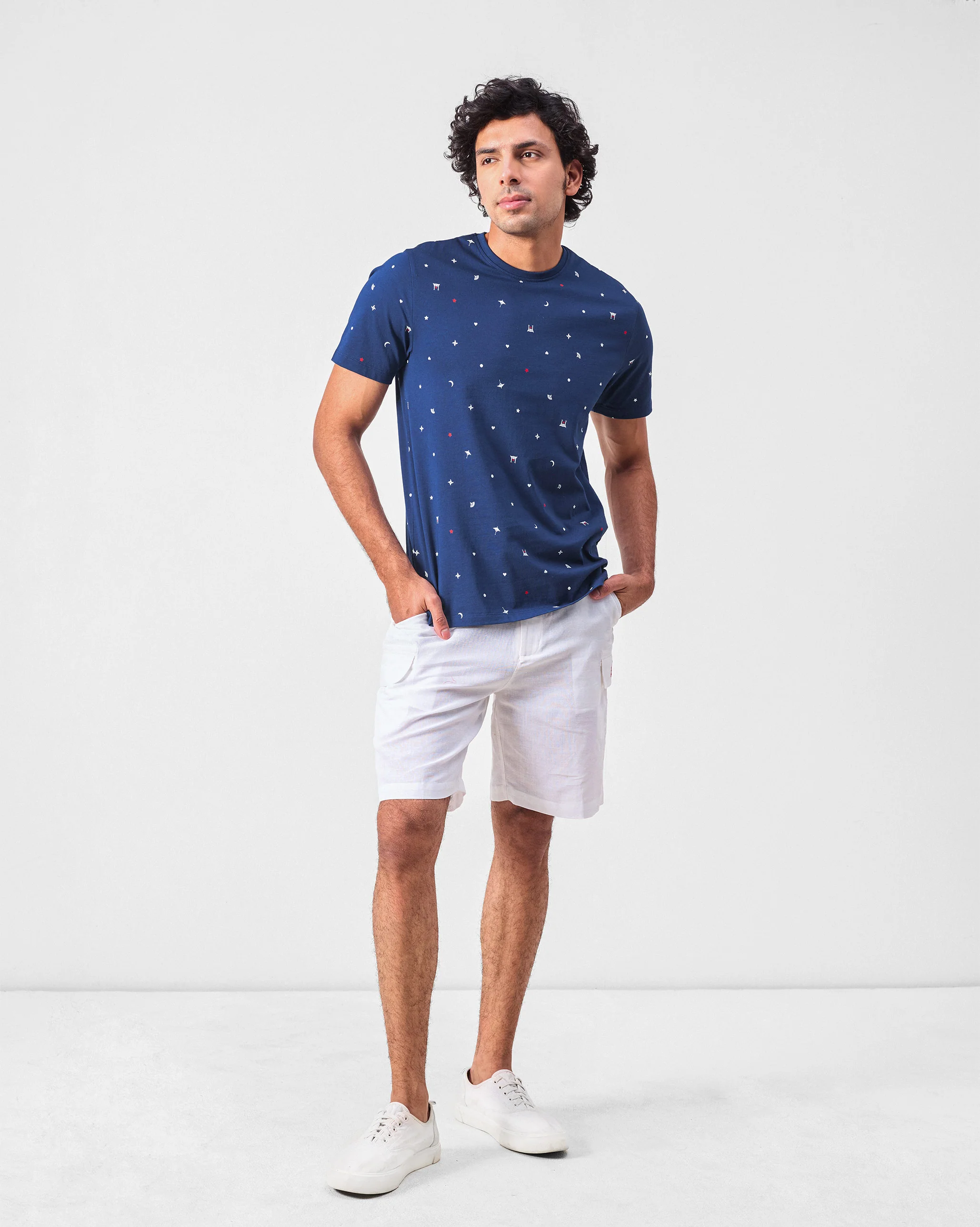 Haruto T-shirt - Navy - Image 4
