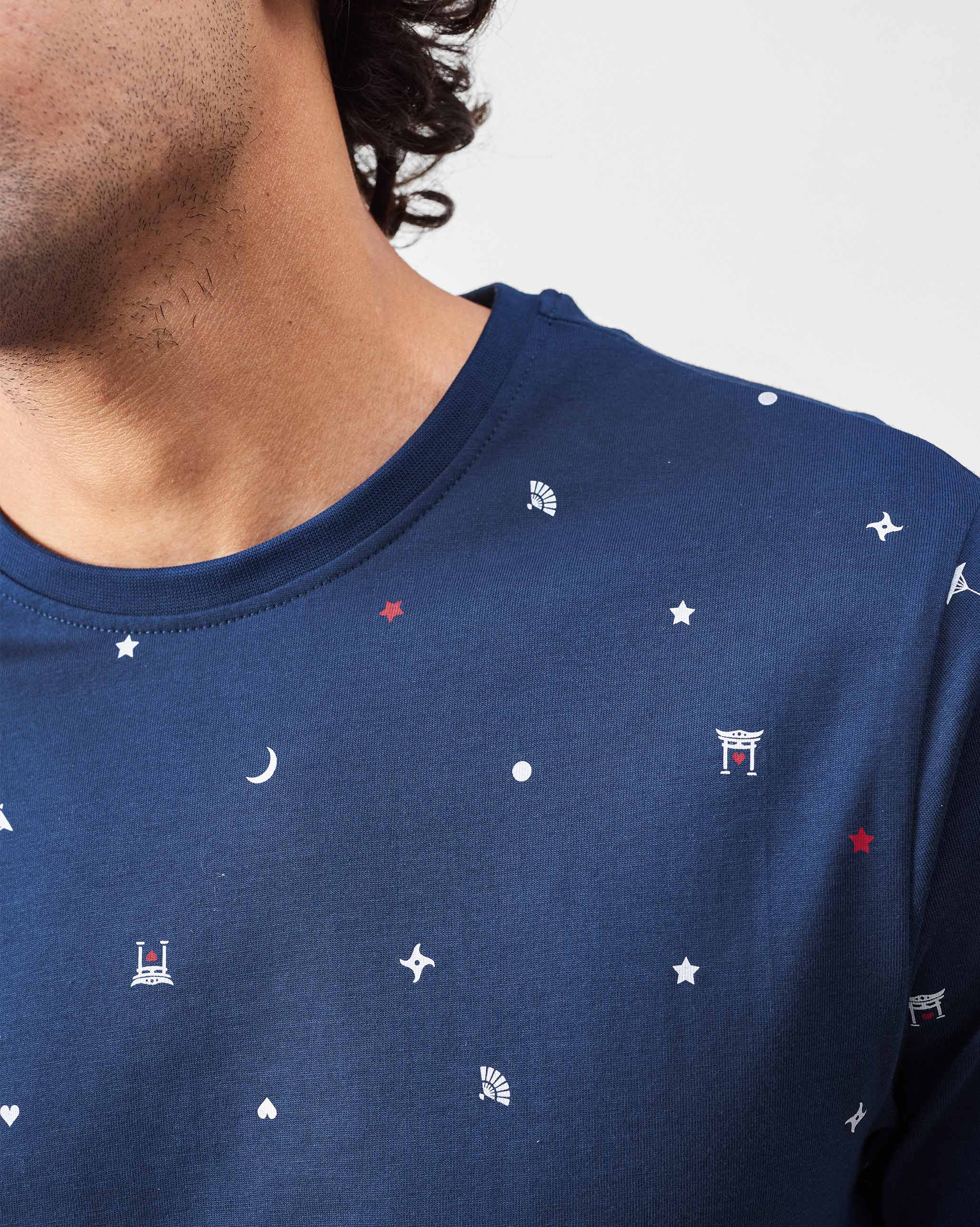 Haruto T-shirt - Navy - Image 5