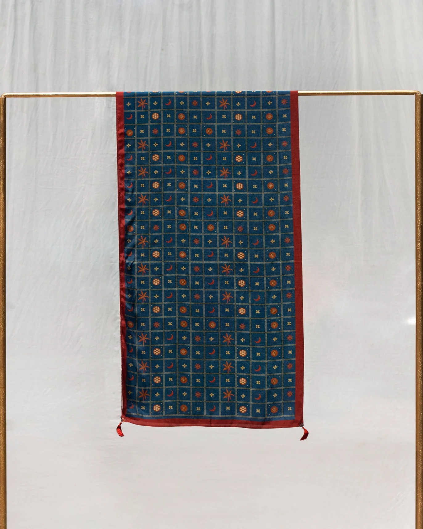Haryali Maze Scarf - Multi Color - Image 3