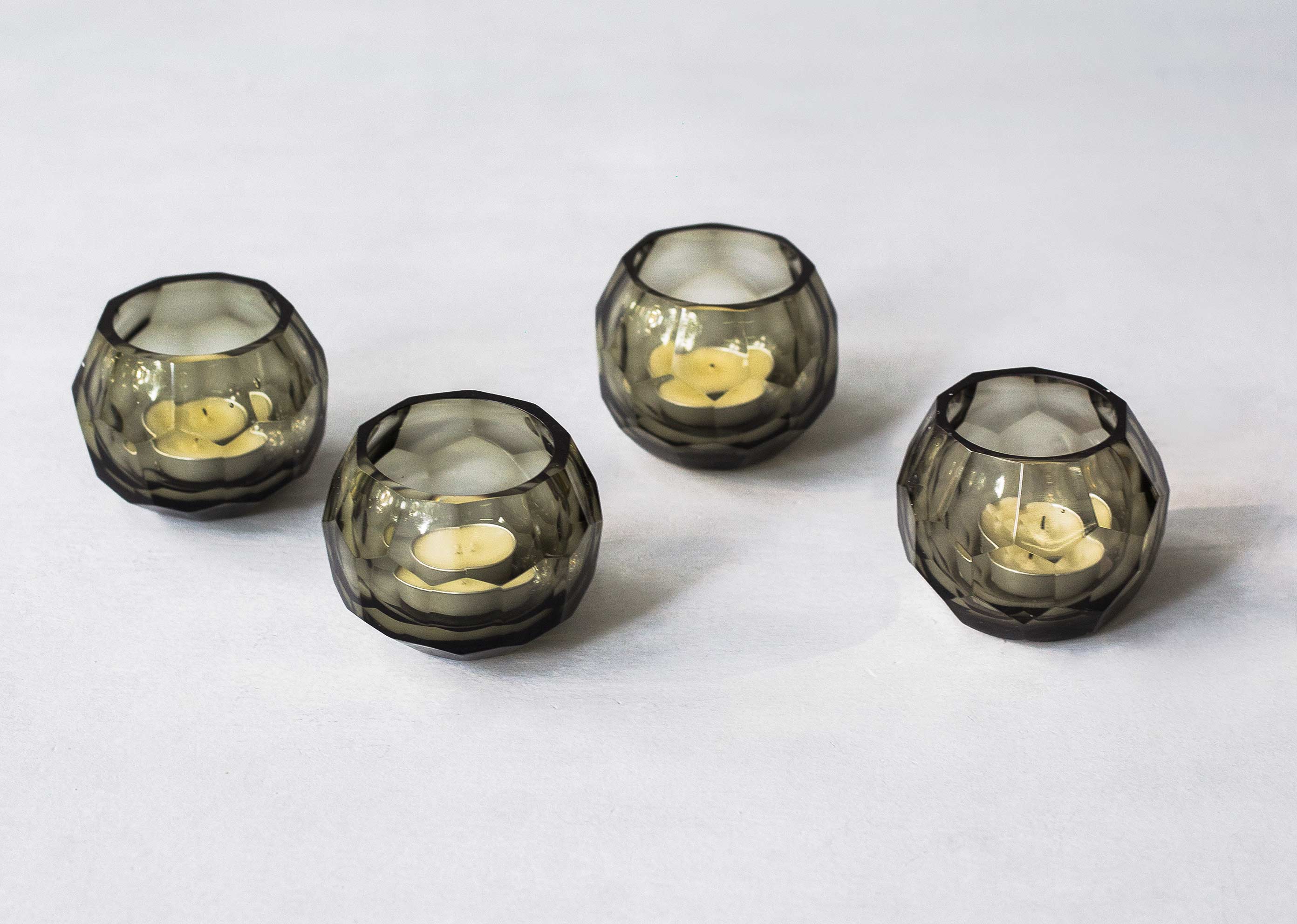 Haze Votives With Scented Tealights (Set of 4) - Image 3