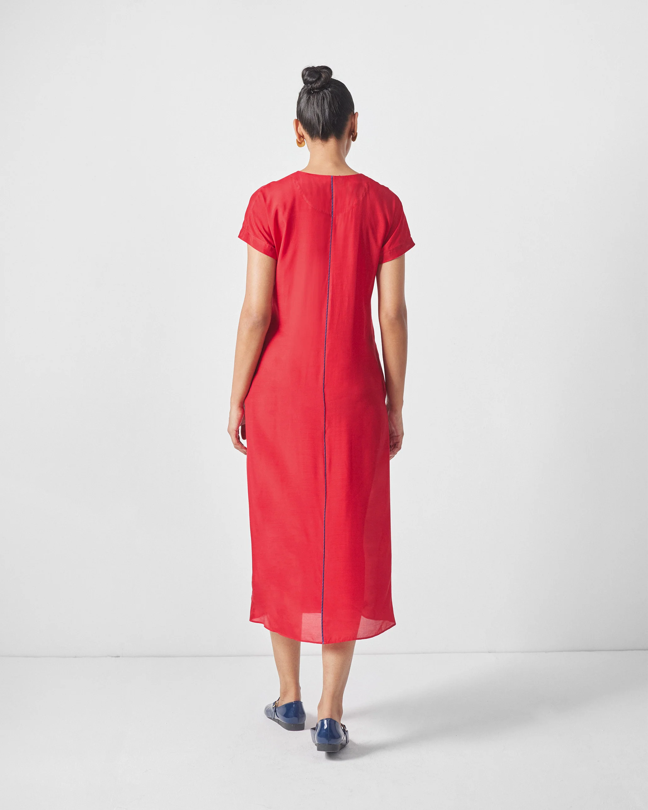 Heart To Heart Dress - Red - Image 6