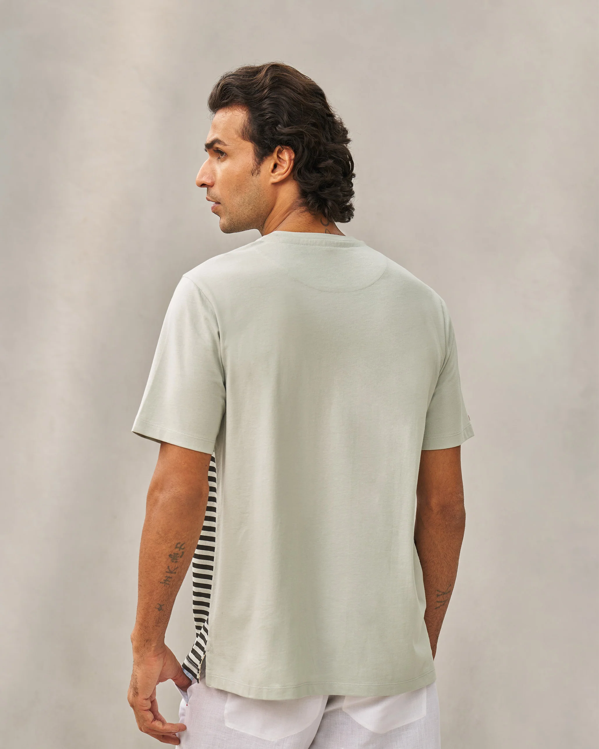 Hearts for you T-shirt - Grey - Image 4