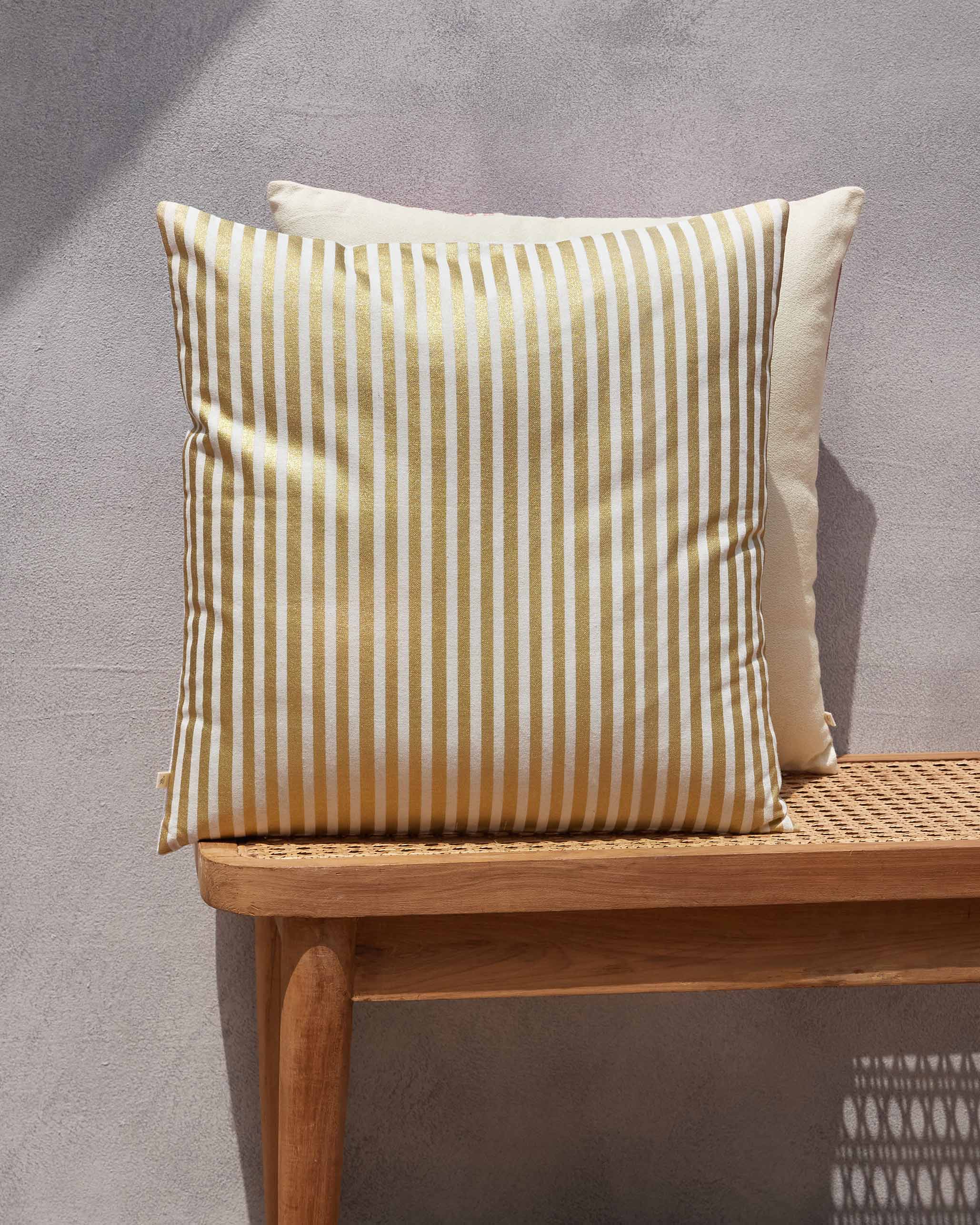 Honeybee Cushion Cover - Ivory - Image 3