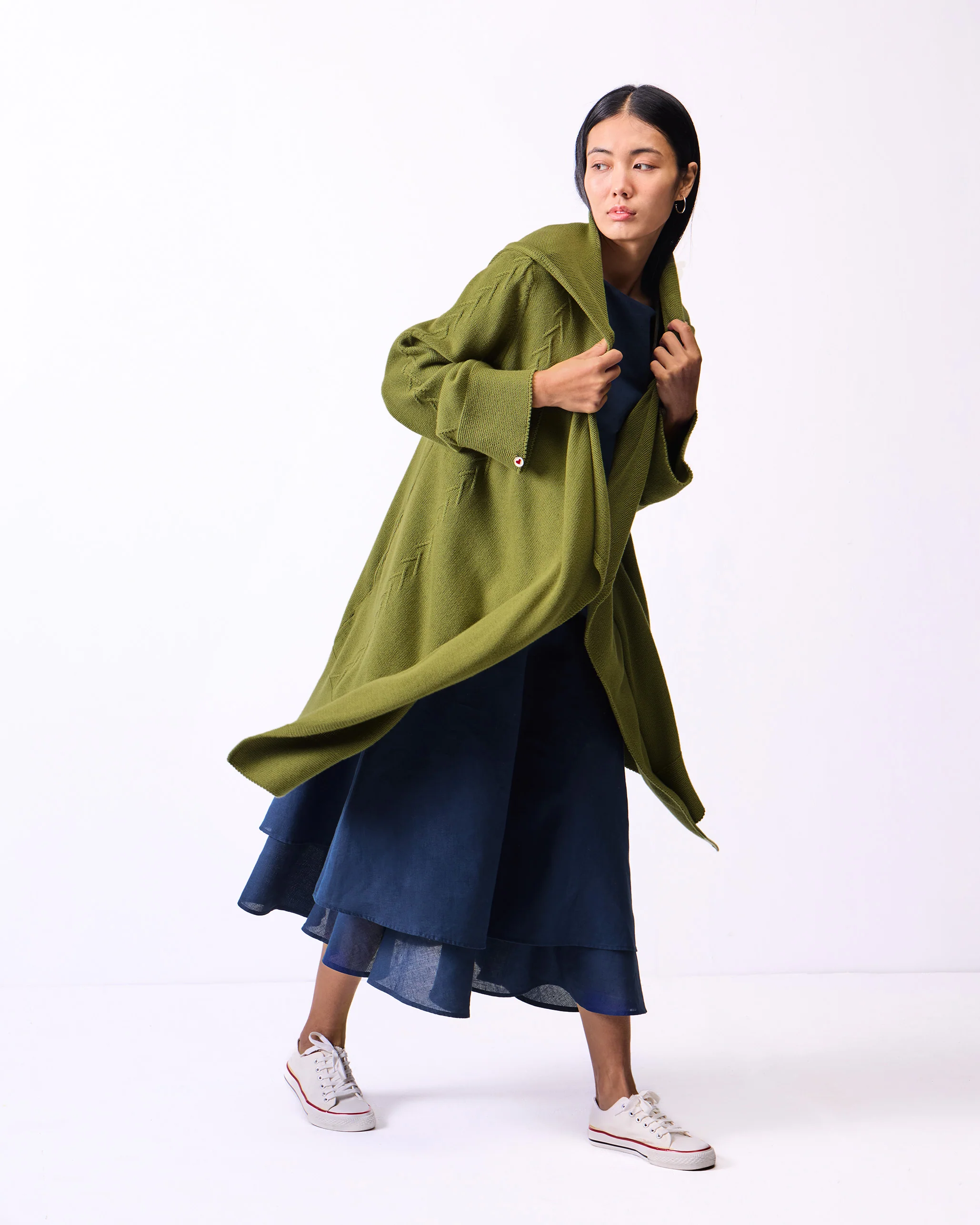 Hoodie Overlay - Olive - Image 4