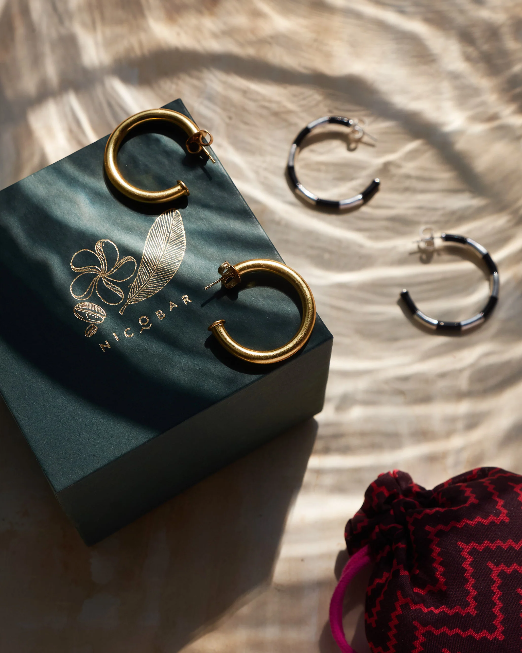 Hoops of Joy Gift Set - Gold & Silver - Image 2