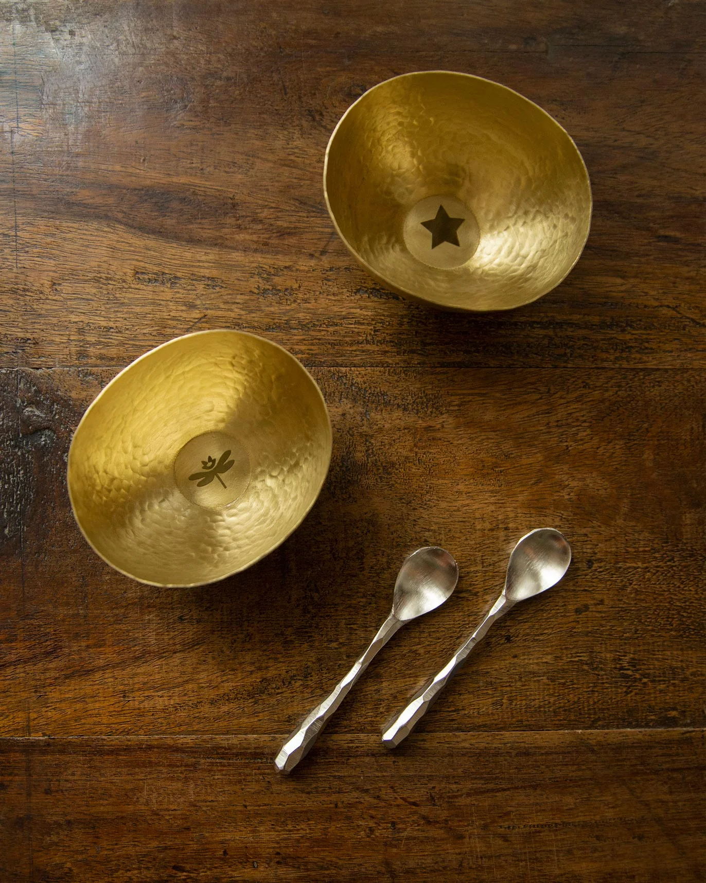Icon Nut bowls with spoon (Set of 2) - Image 2