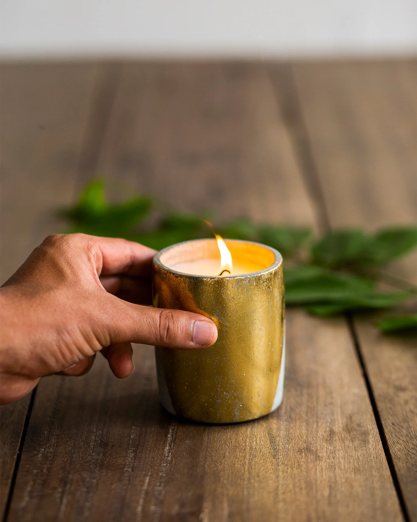 Idukki Concrete Candle - Image 2