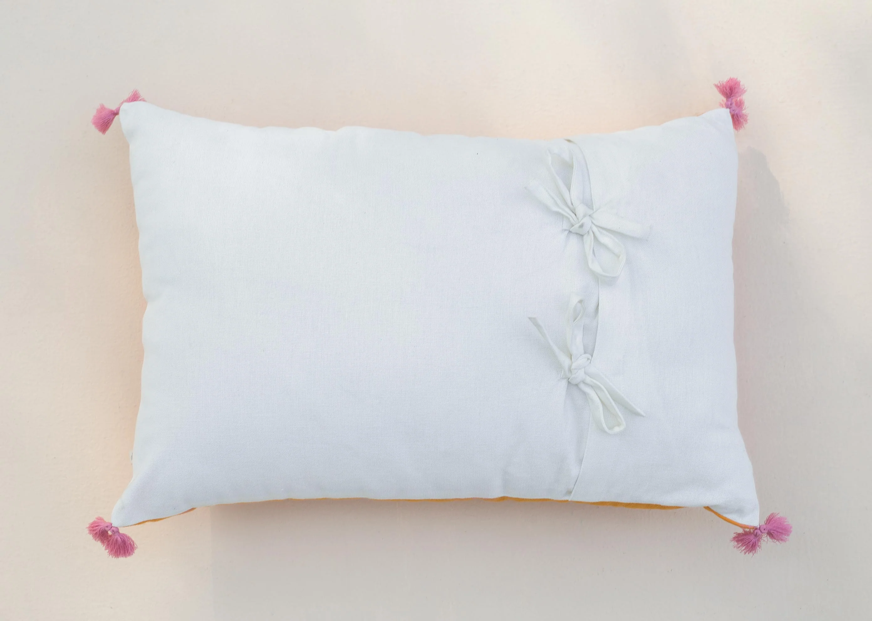 Ikat Dot Lumbar Pillow Cover - Image 3