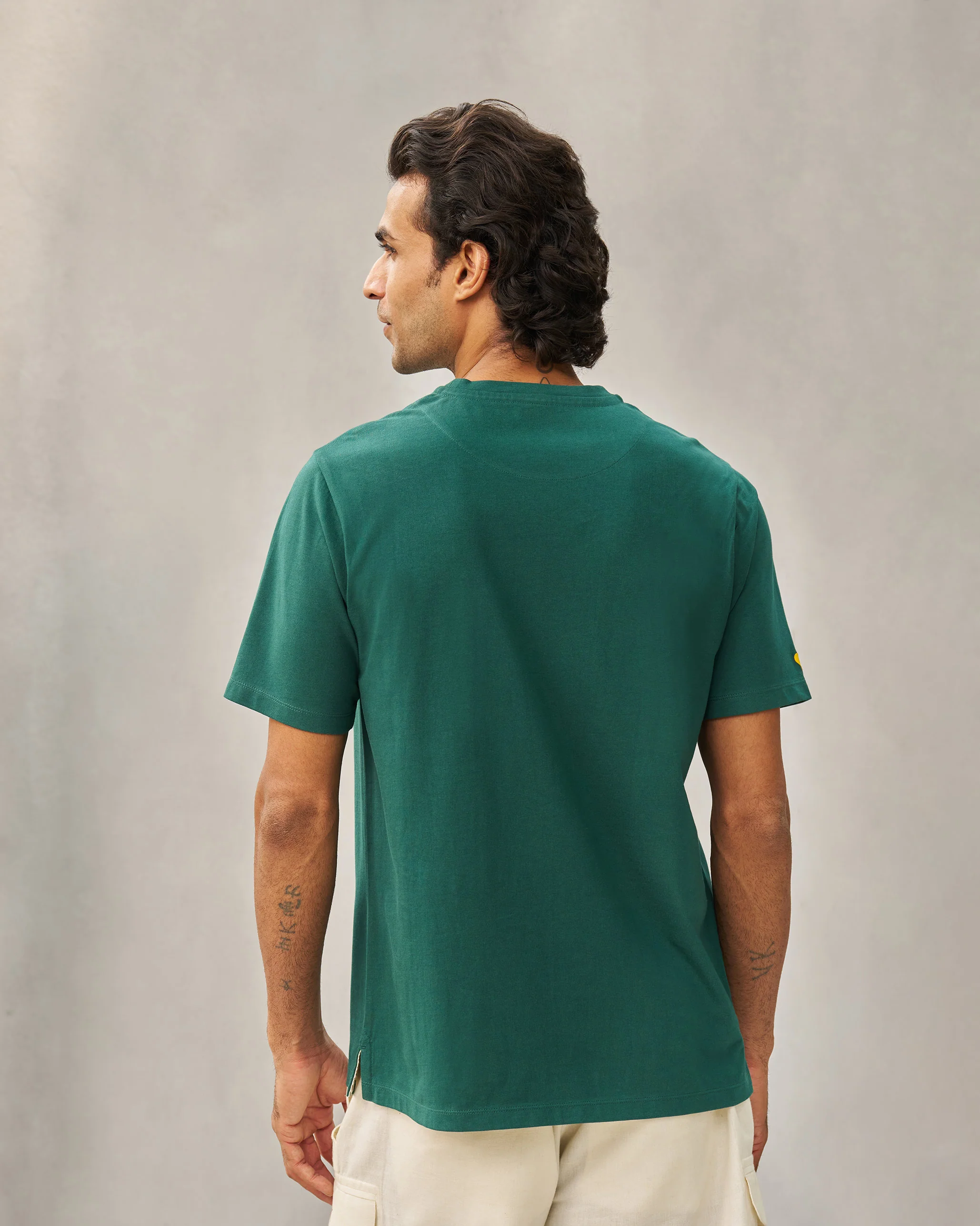 il Gentiluomo T-shirt - Bottle Green - Image 4