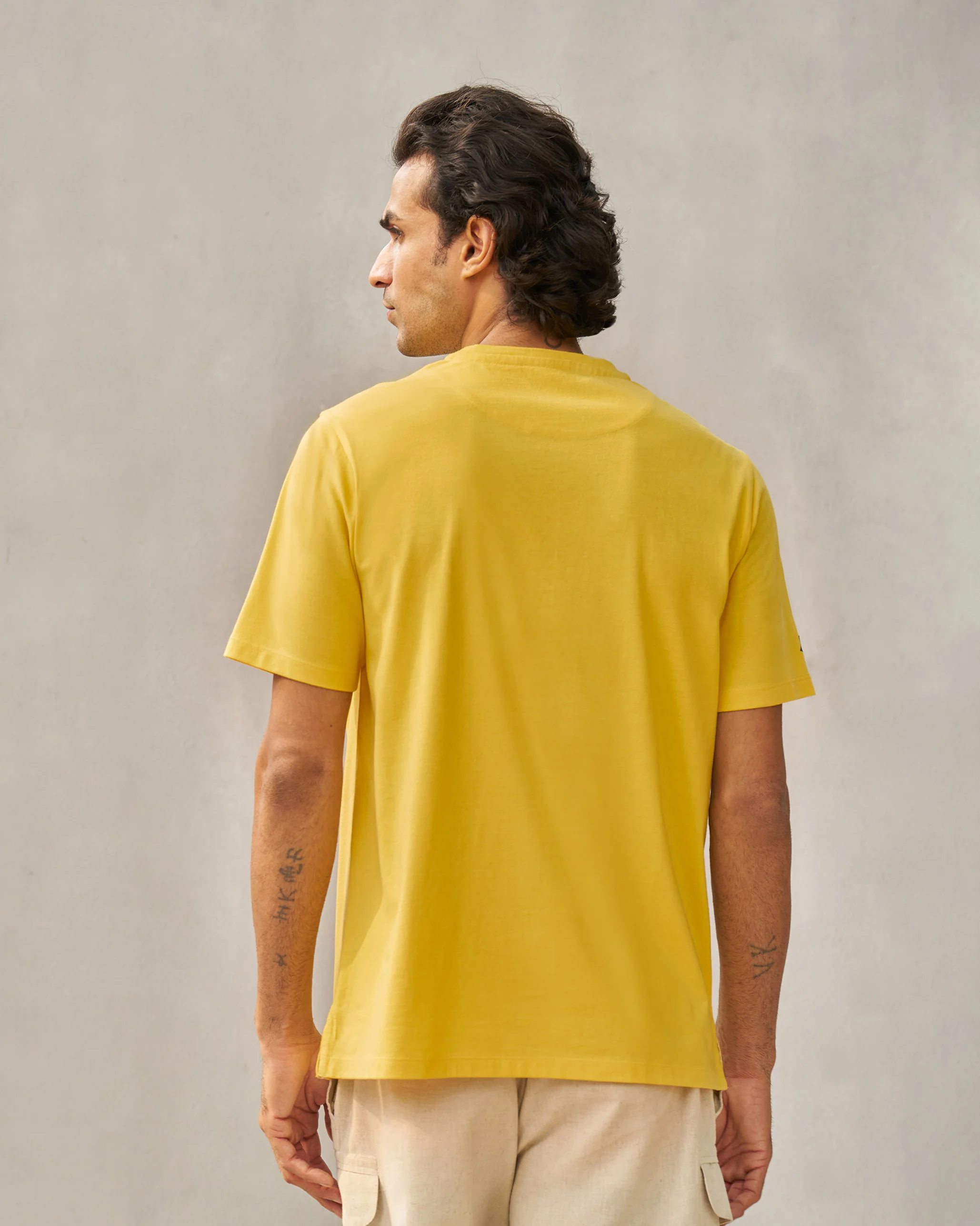 il Gentiluomo T-shirt - Yellow - Image 4