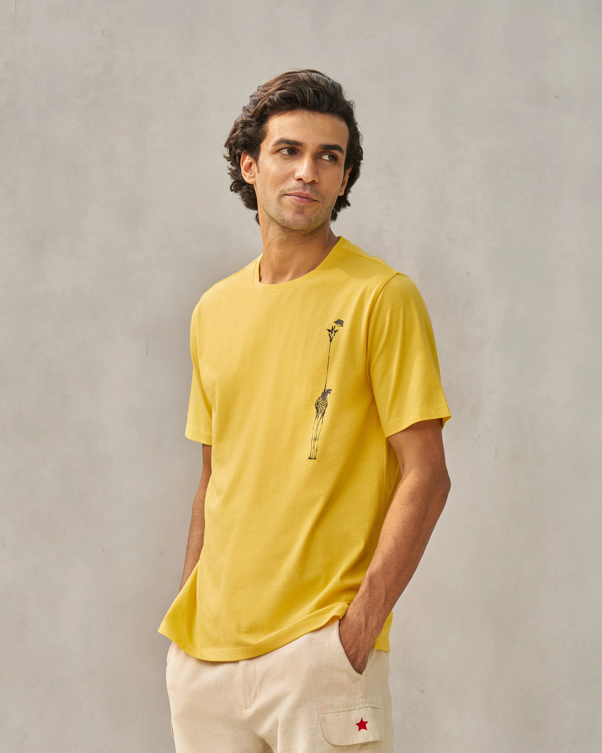il Gentiluomo T-shirt - Yellow - Image 5