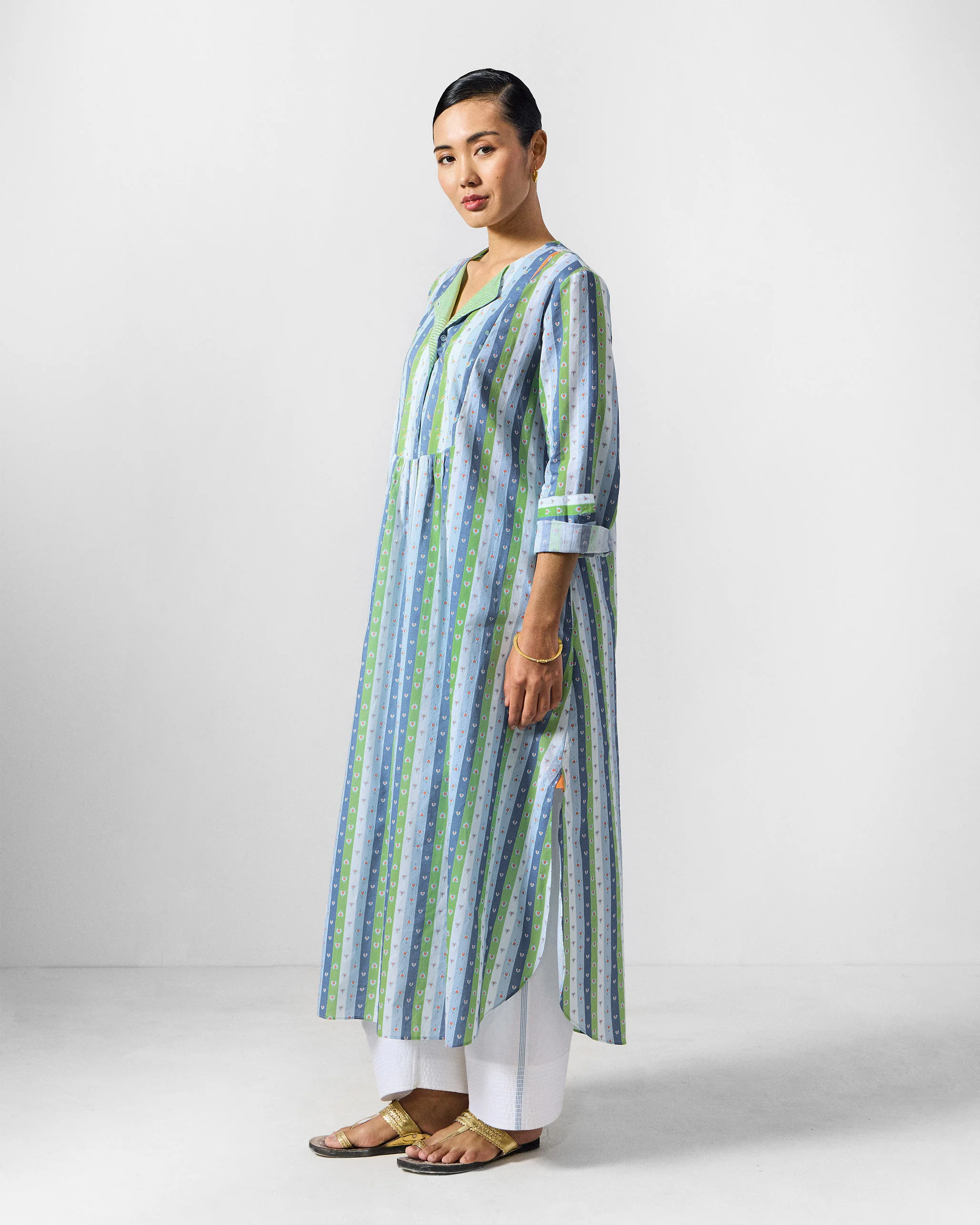 Imke Kurta - Multicoloured Printed - Image 4