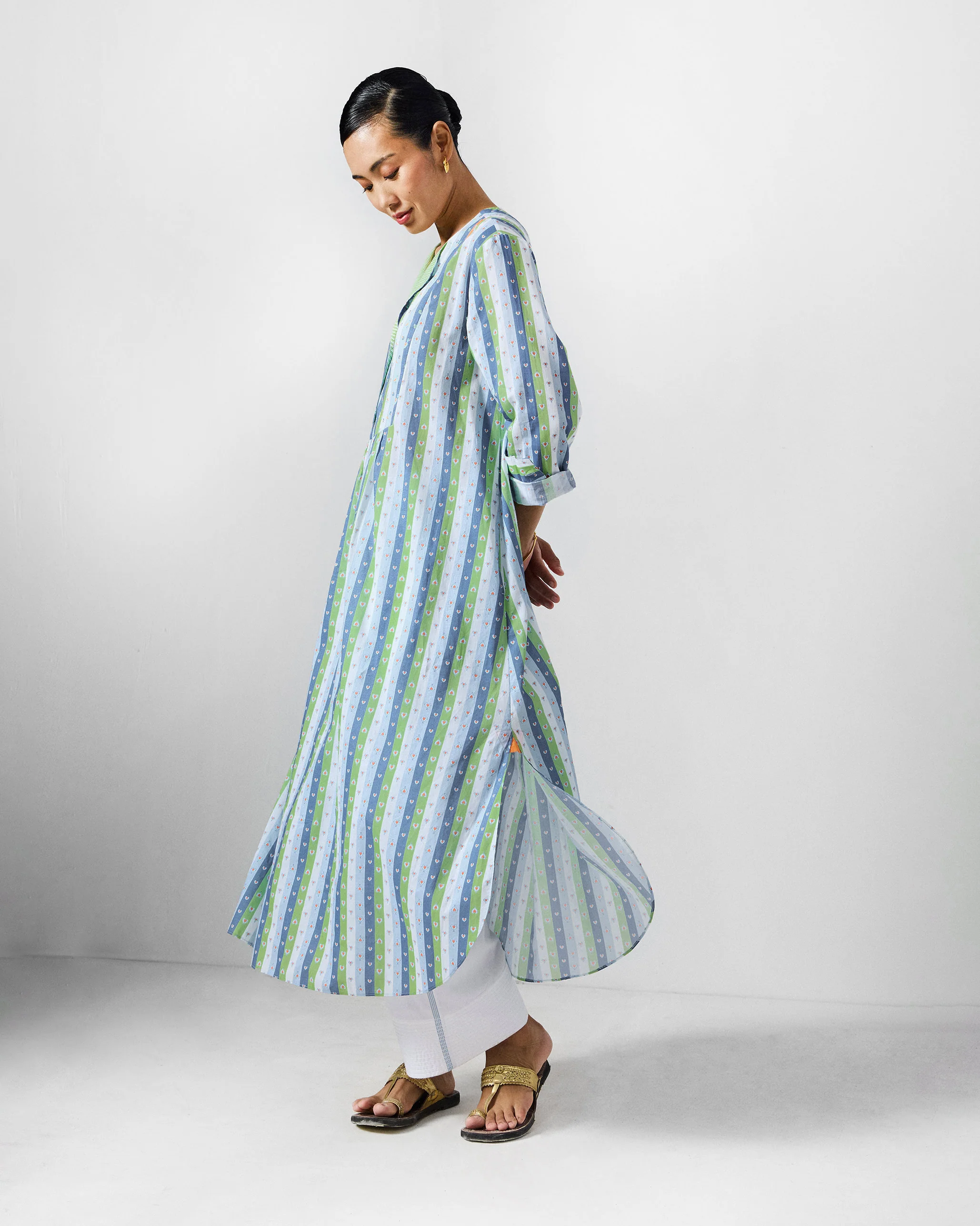 Imke Kurta - Multicoloured Printed - Image 5