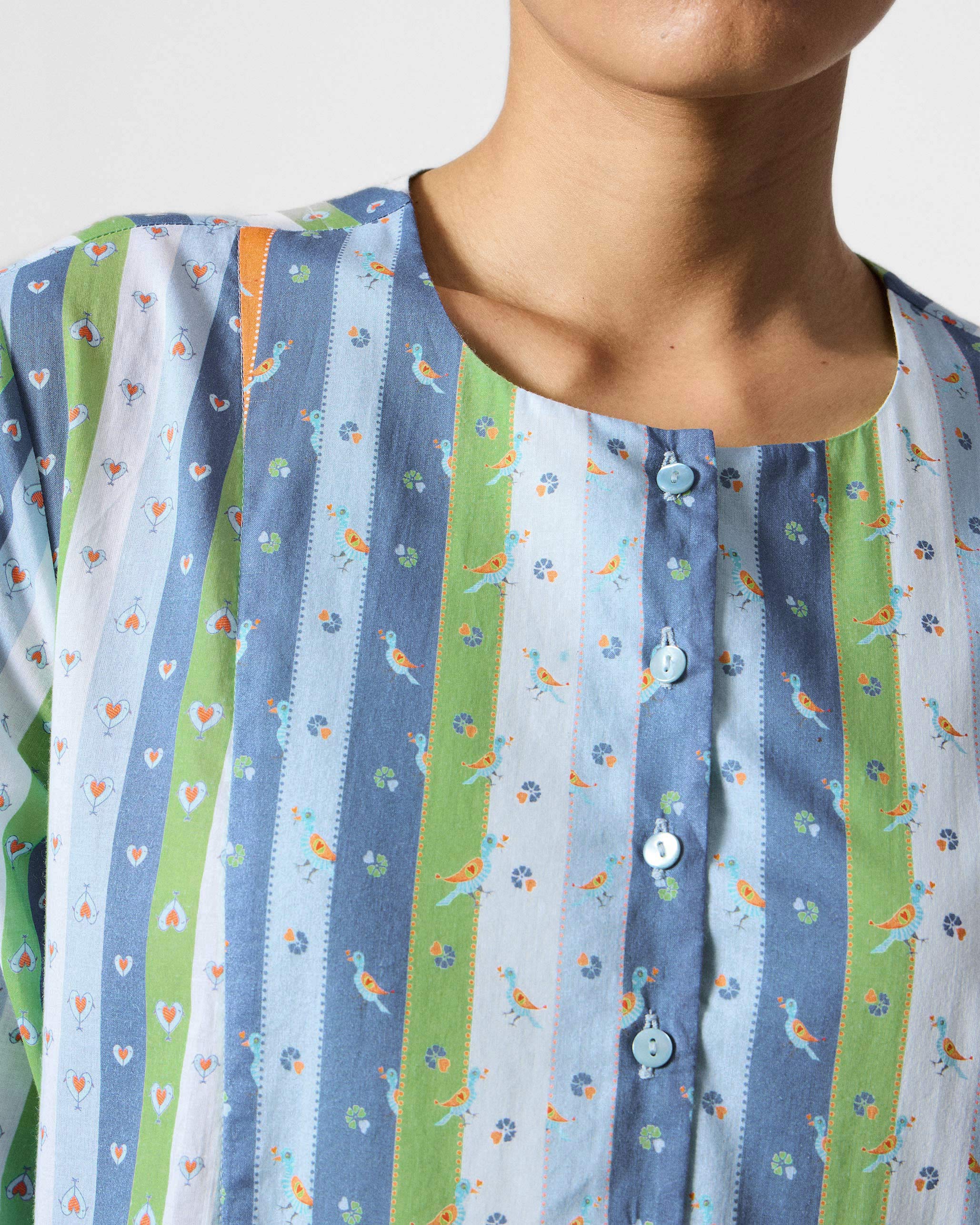 Imke Kurta - Multicoloured Printed - Image 6
