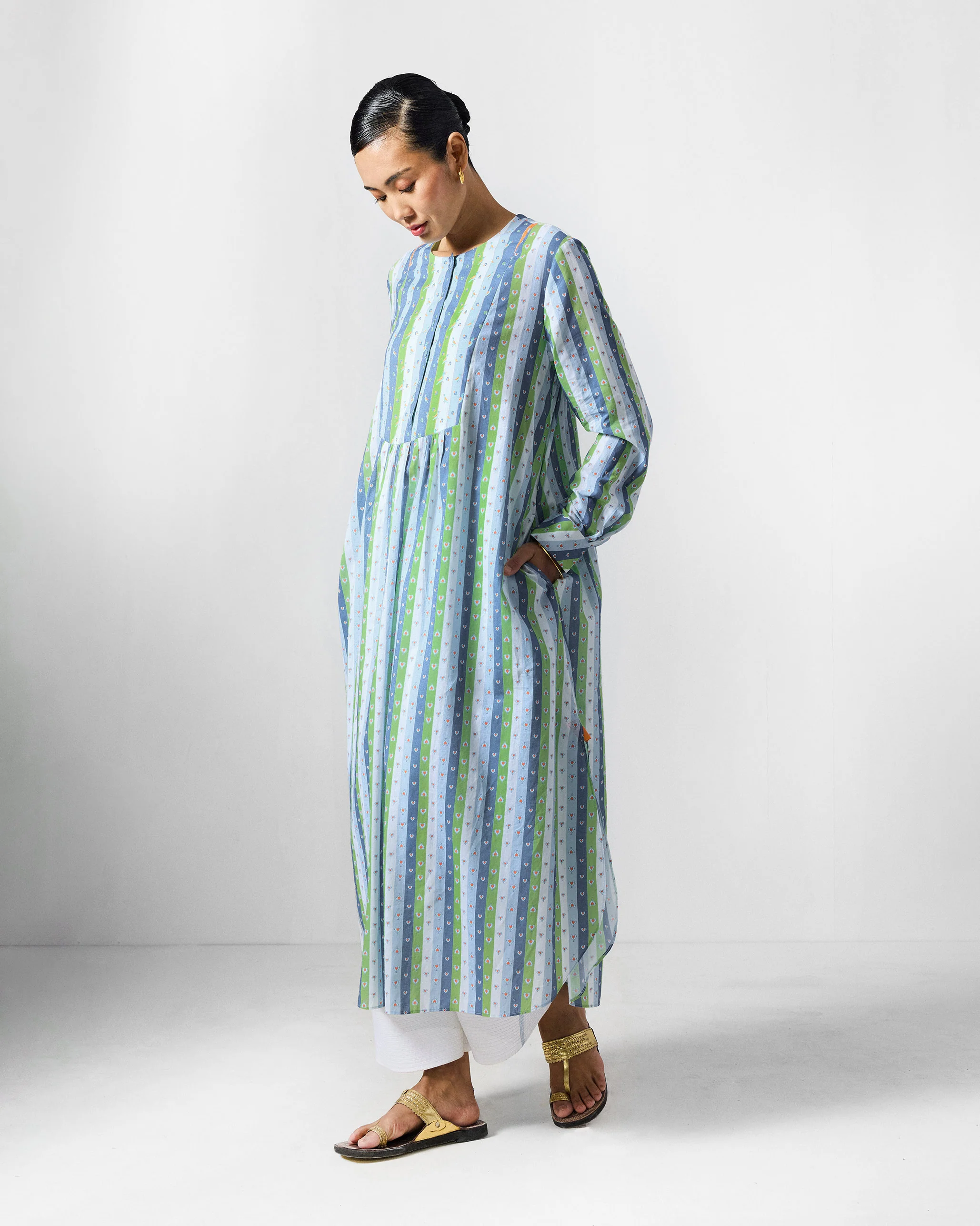 Imke Kurta - Multicoloured Printed - Image 7