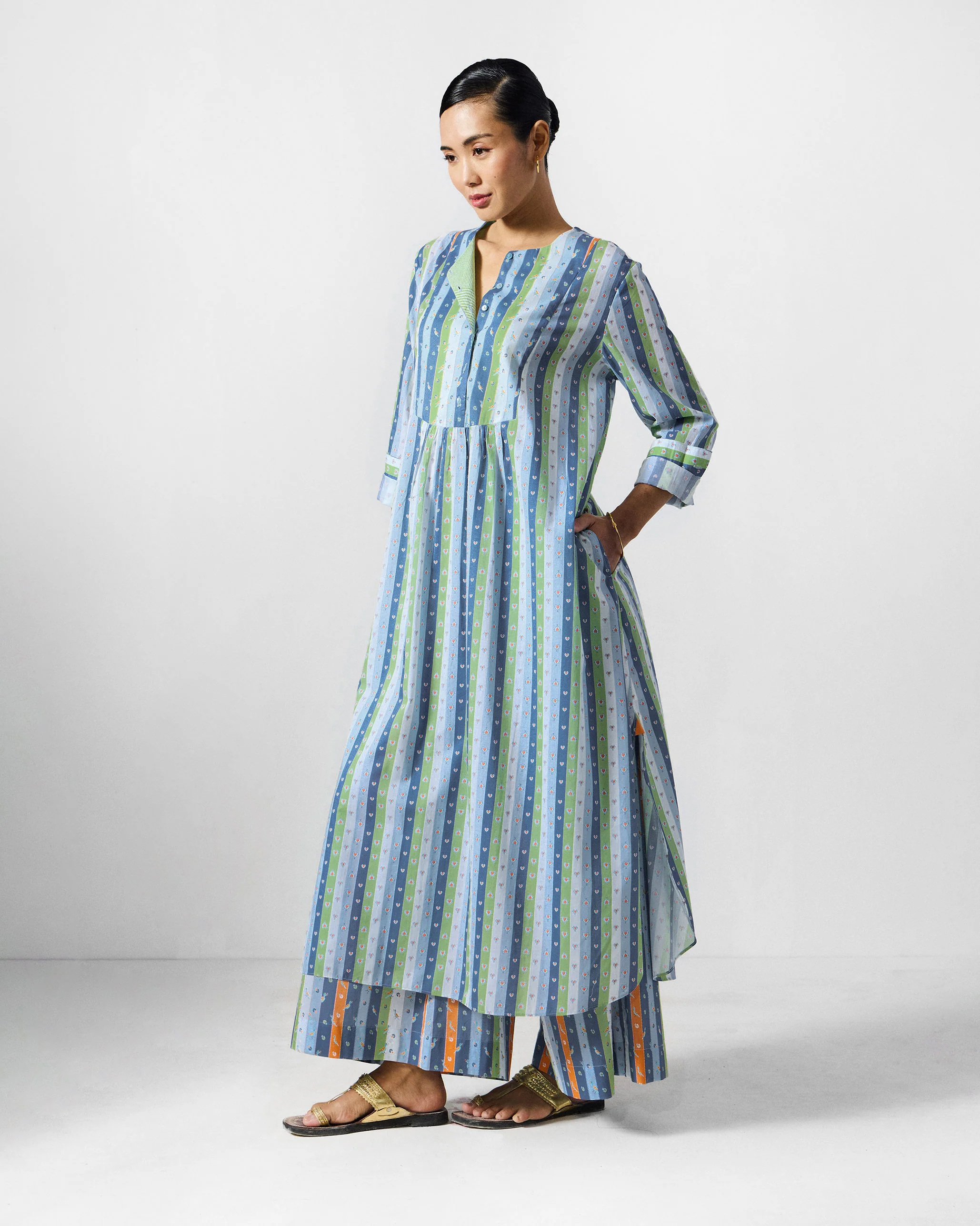 Imke Kurta - Multicoloured Printed - Image 8