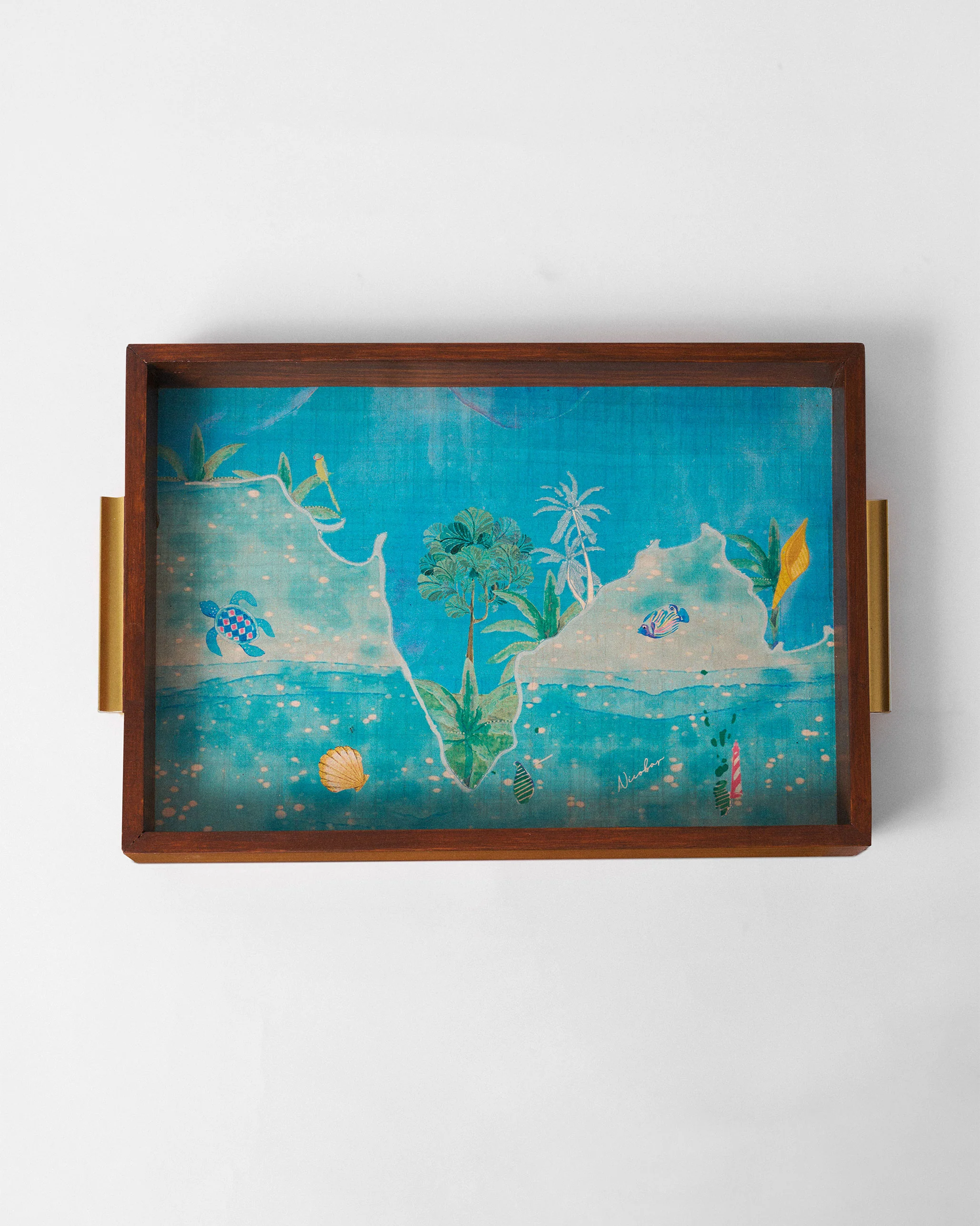 Indian Ocean Rectangle Tray - Image 3