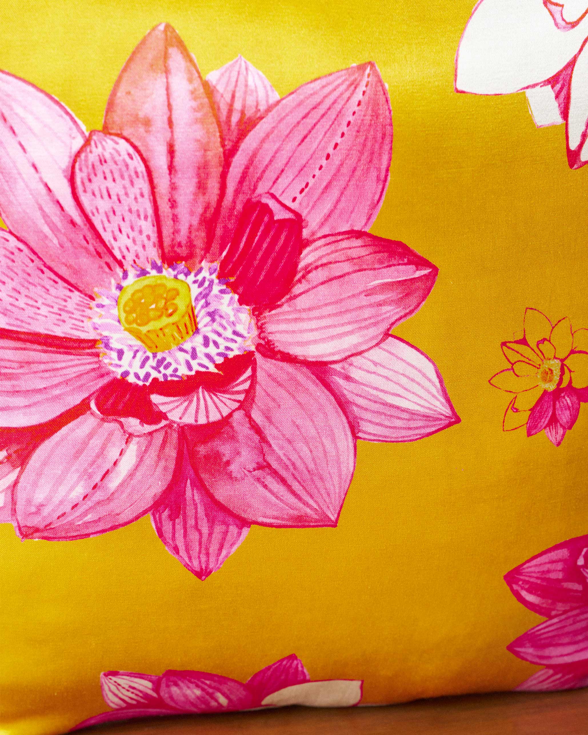 Indo Lotus Cushion Cover - Image 3