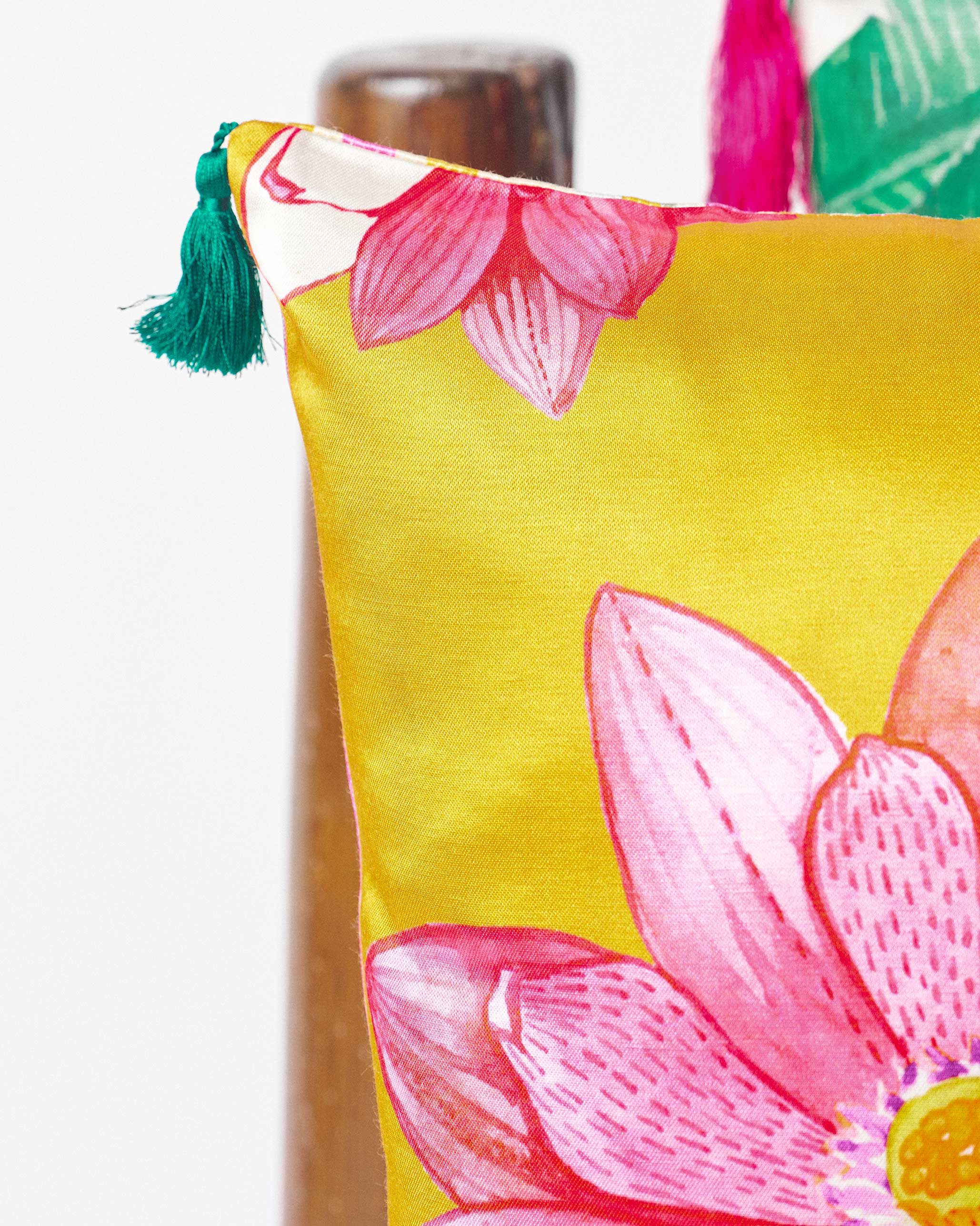 Indo Lotus Cushion Cover - Image 4