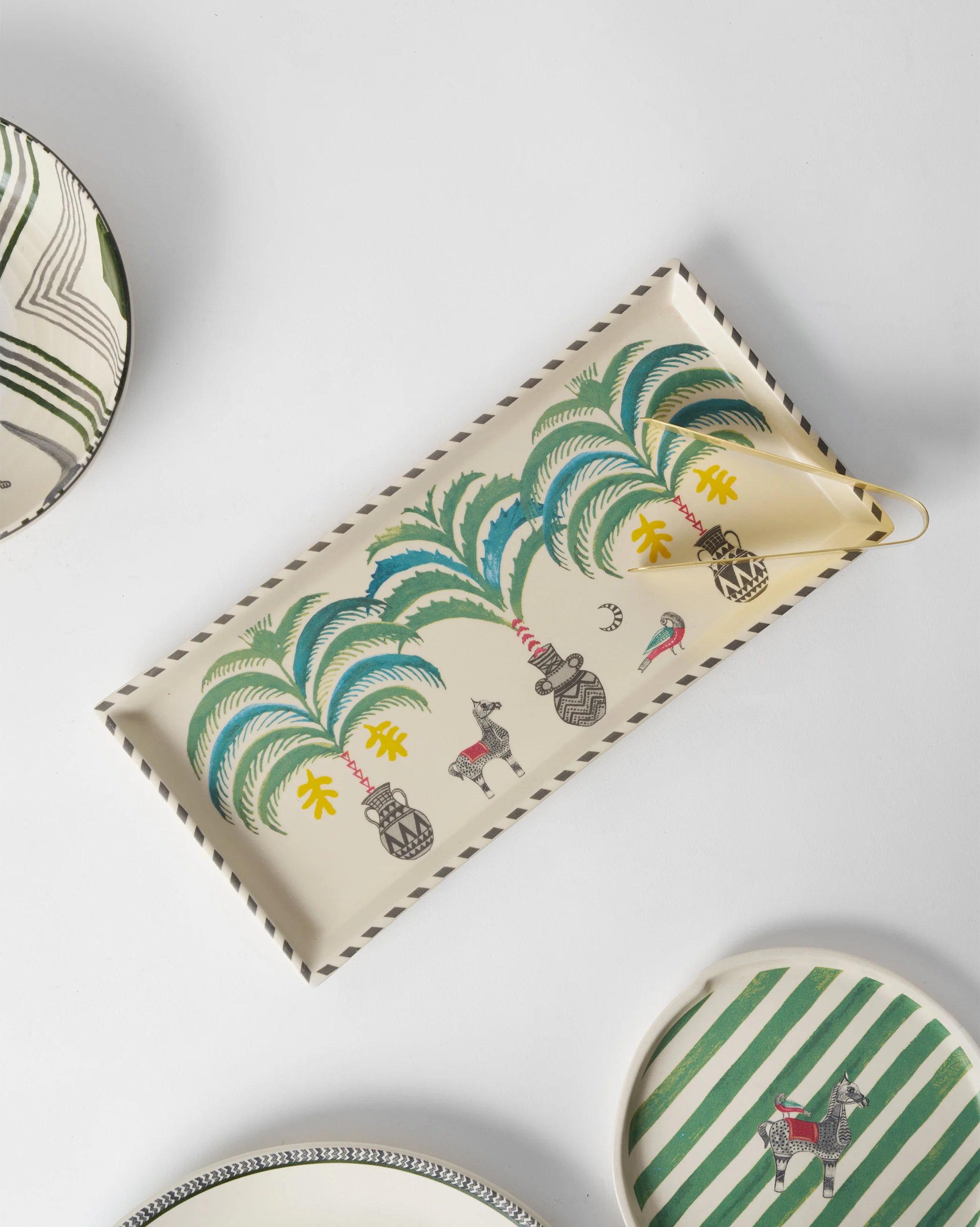 Indus Cookie Tray with Tong - Image 4