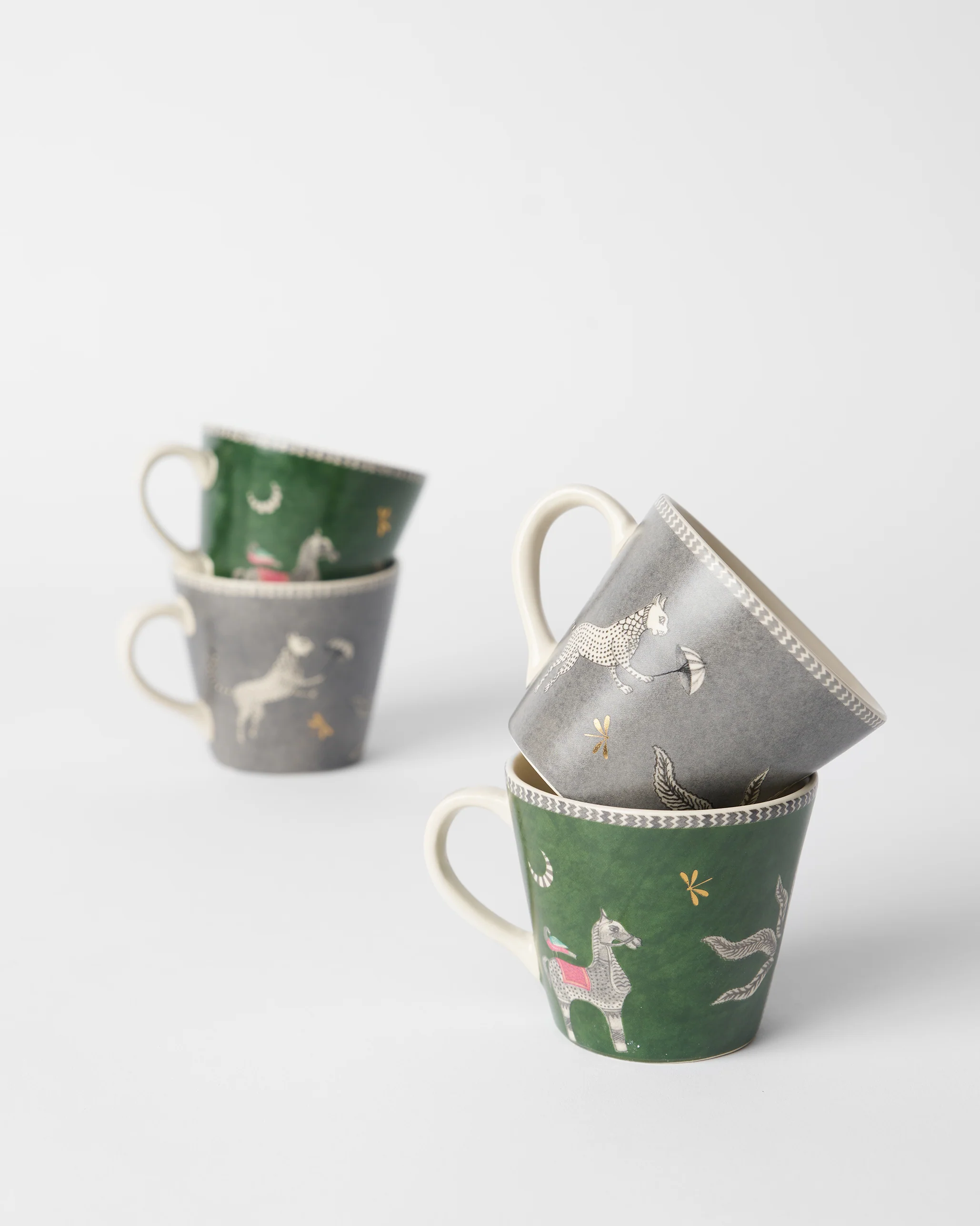 Indus Espresso Mug - Set of 4 - Image 4