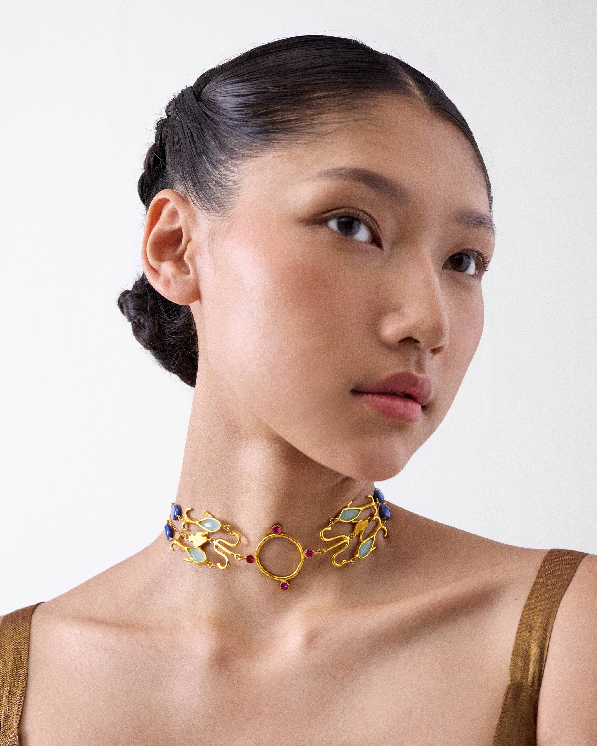 Indus Necklace - Gold - Image 9
