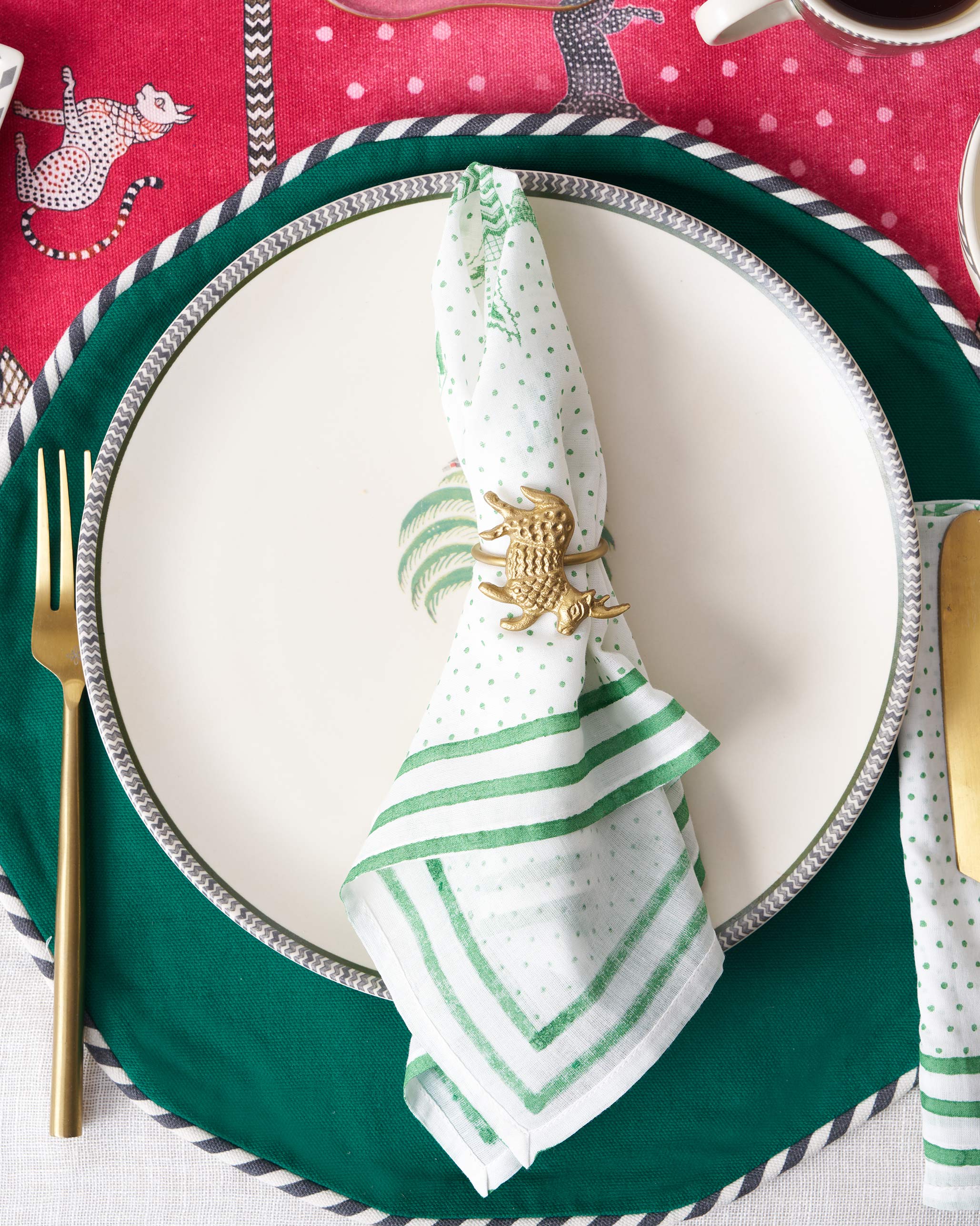 Indus Palm Napkin (Set of 4) - Image 4