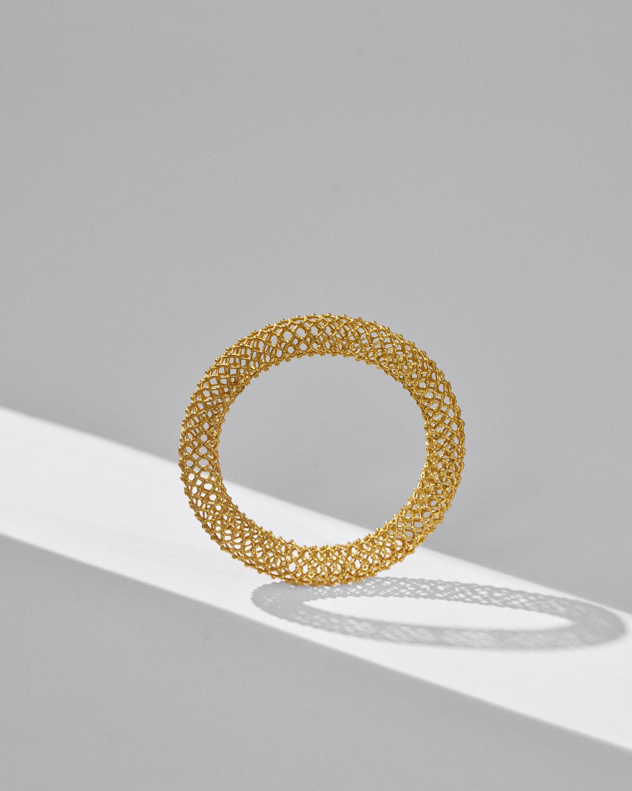 Infinity Bangle - Antique Gold - Image 3
