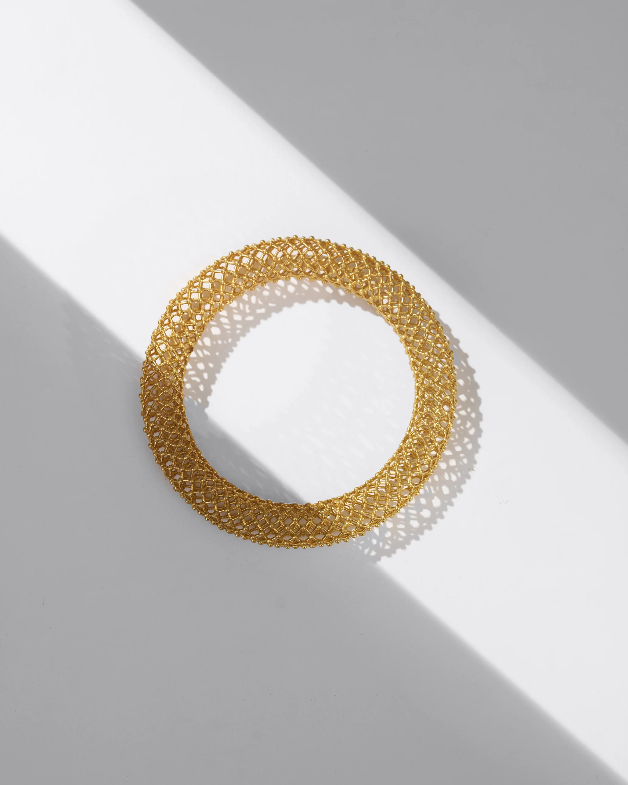 Infinity Bangle - Antique Gold - Image 6