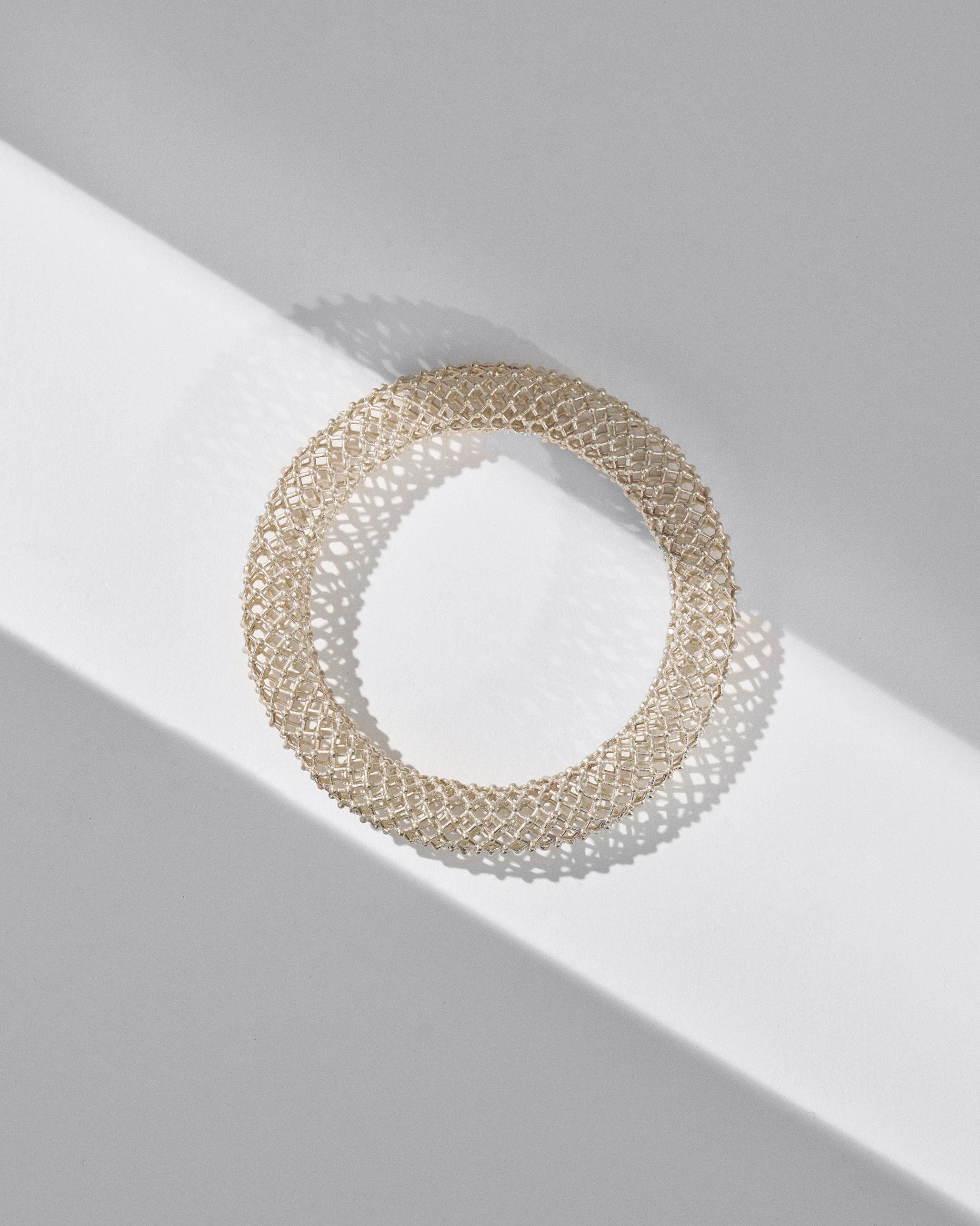 Infinity Bangle - Silver - Image 2