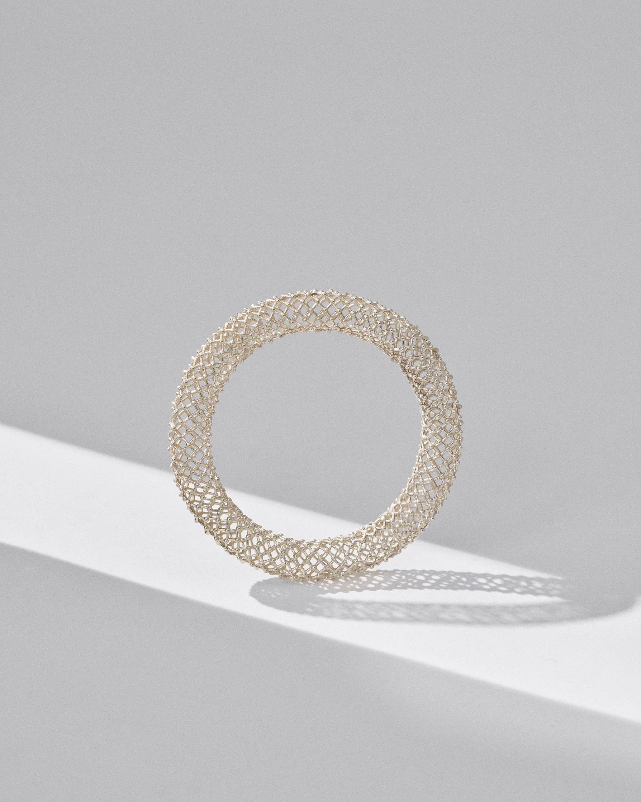 Infinity Bangle - Silver - Image 3