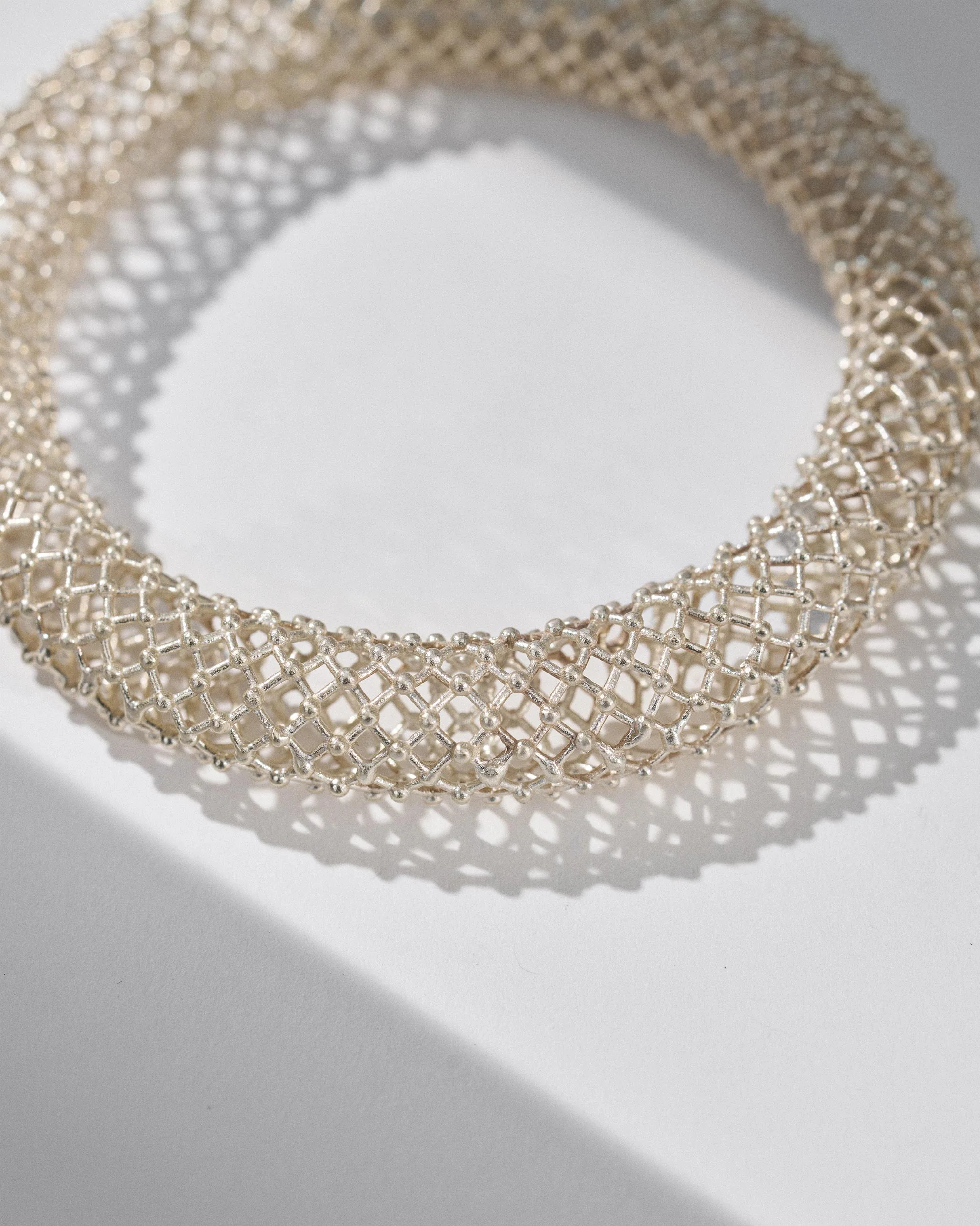 Infinity Bangle - Silver - Image 4
