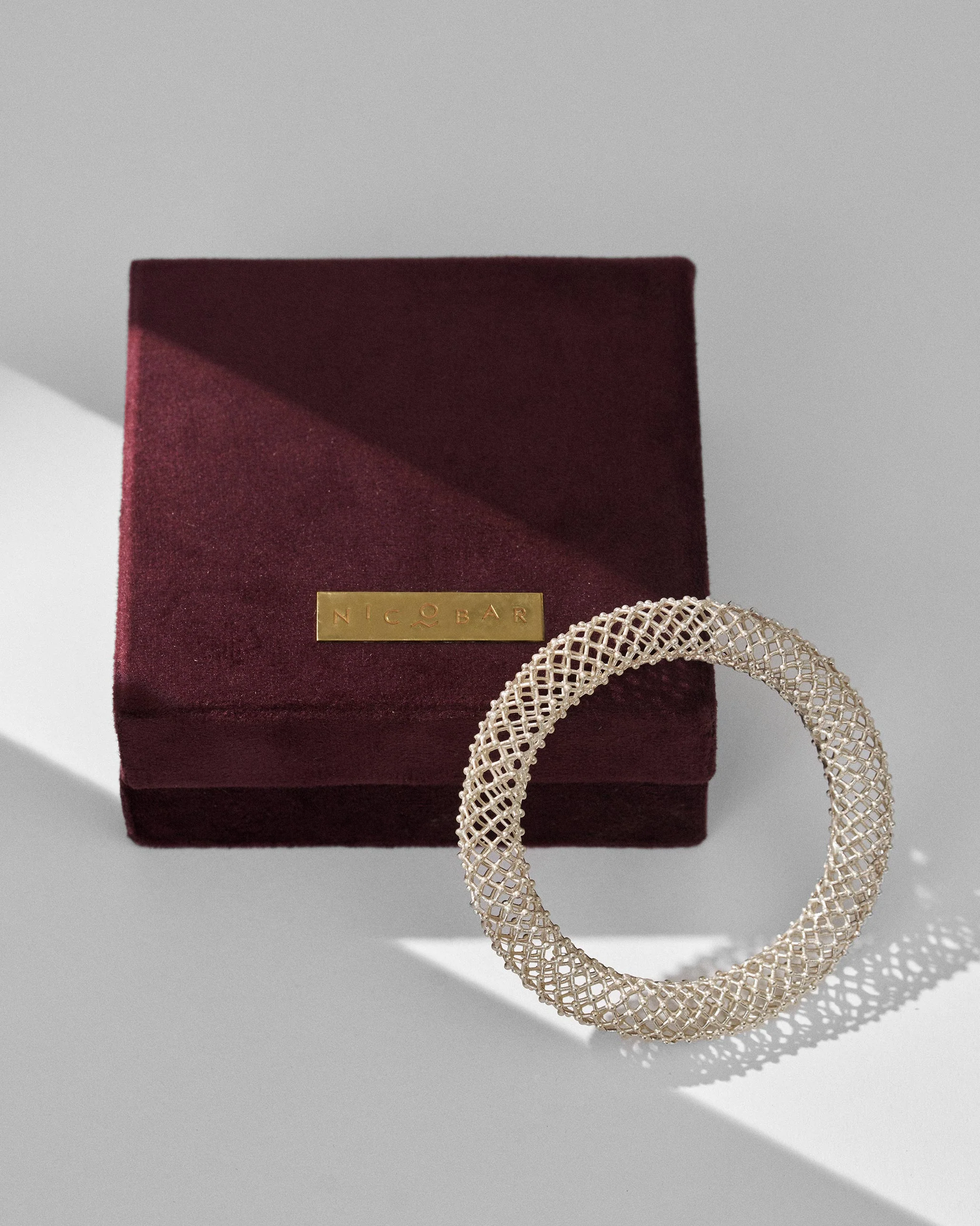 Infinity Bangle - Silver - Image 5