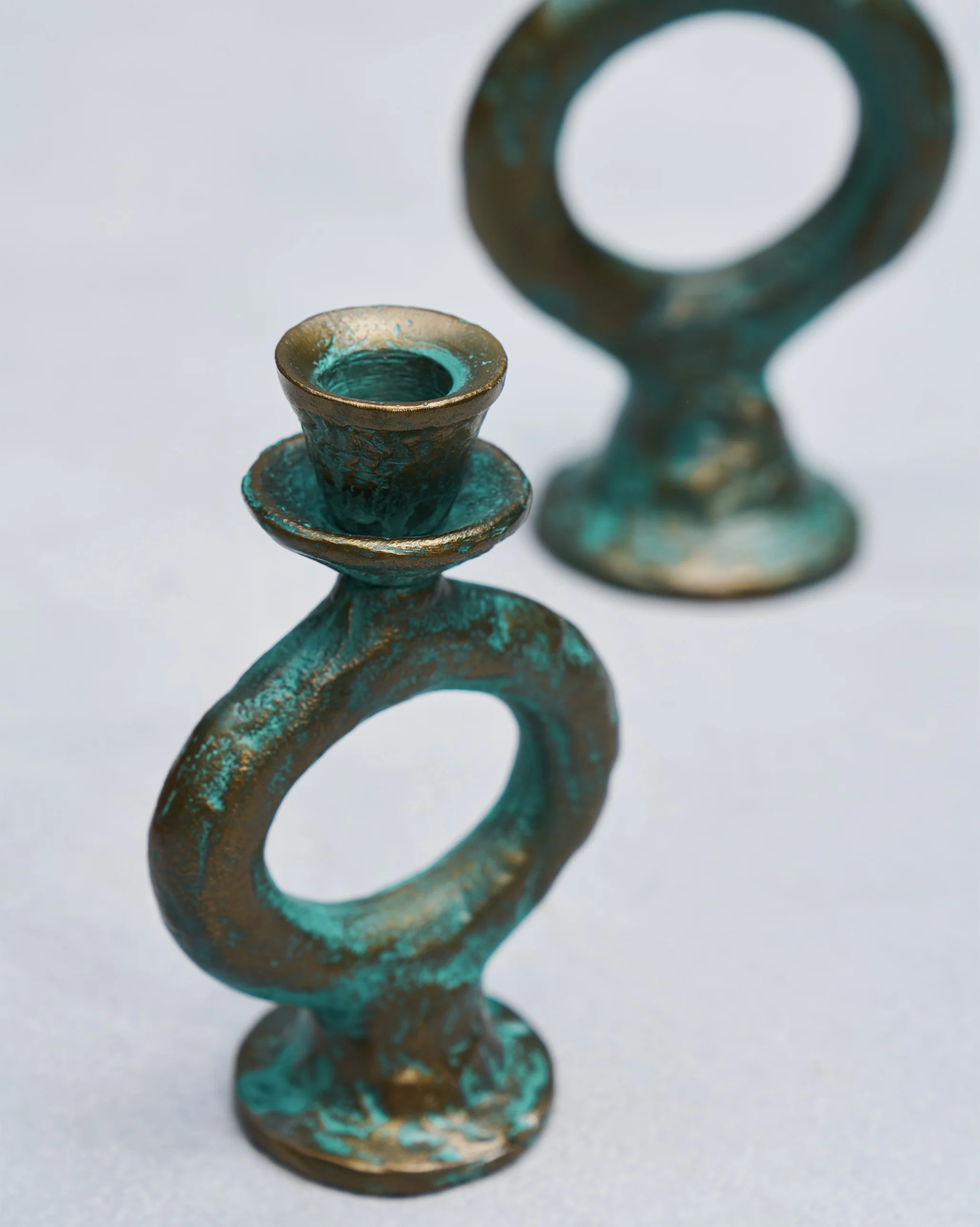 Infinity Candle Stands - Set of 2 - Image 2