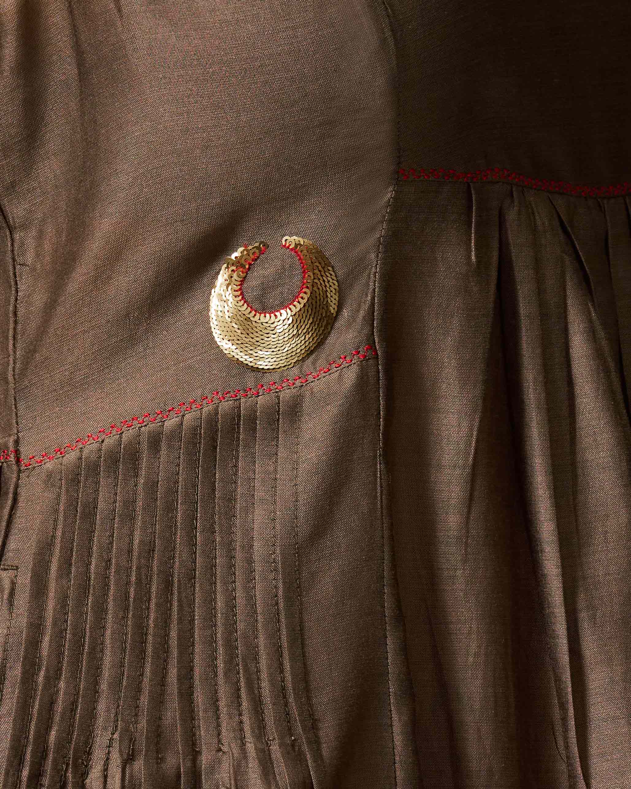Iqra Kurta - Oak Brown - Image 2