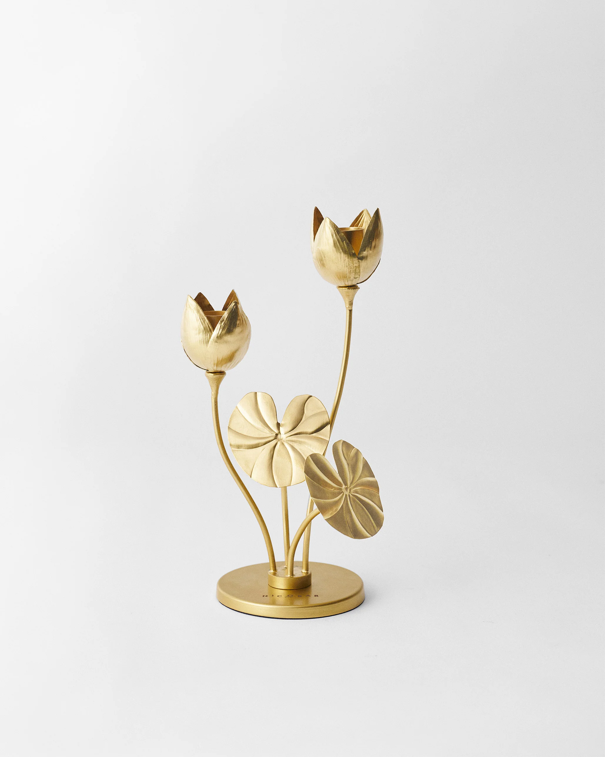 Island Lotus Candle Holder - Image 2