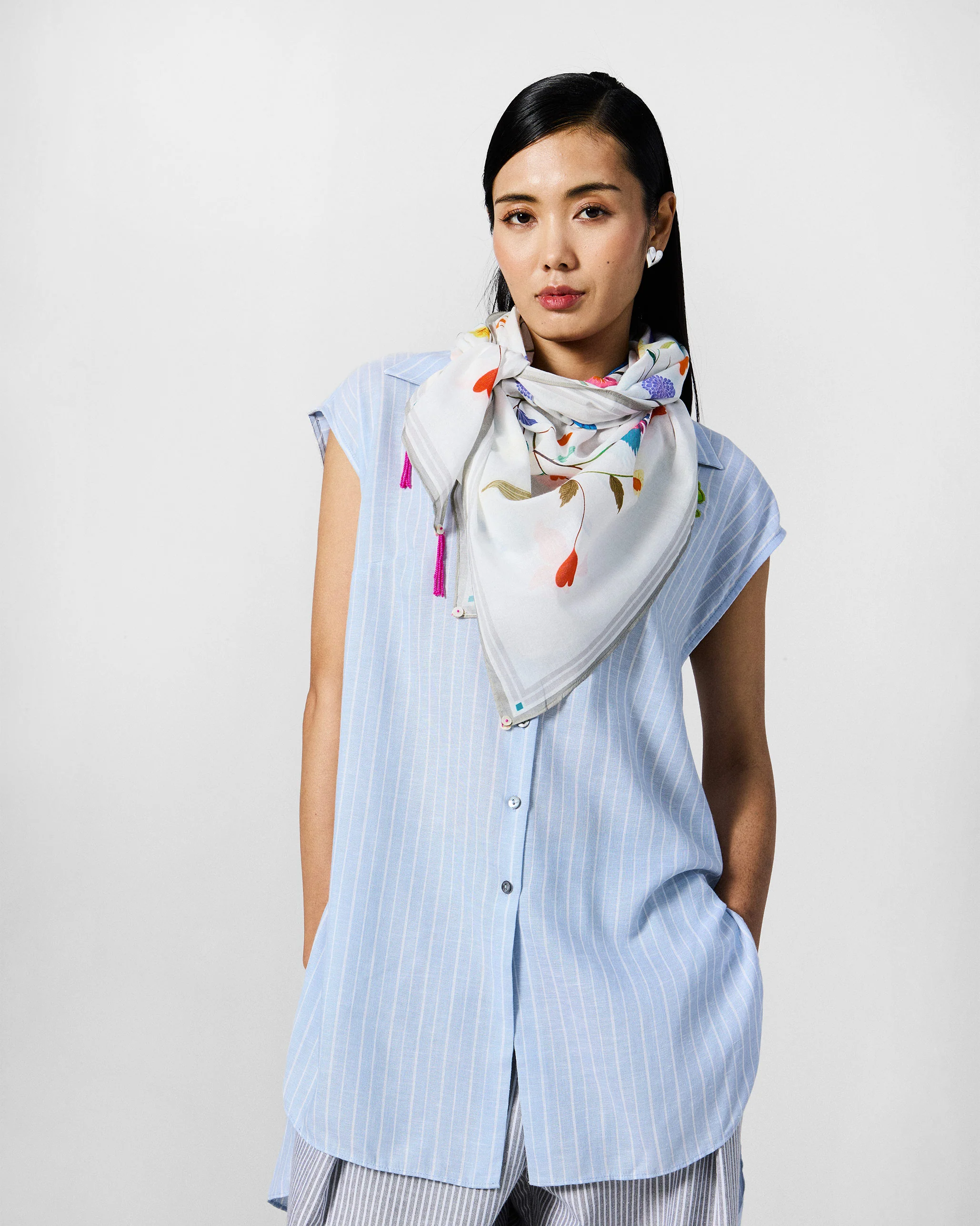Jaal Scarf - Multi color - Image 4