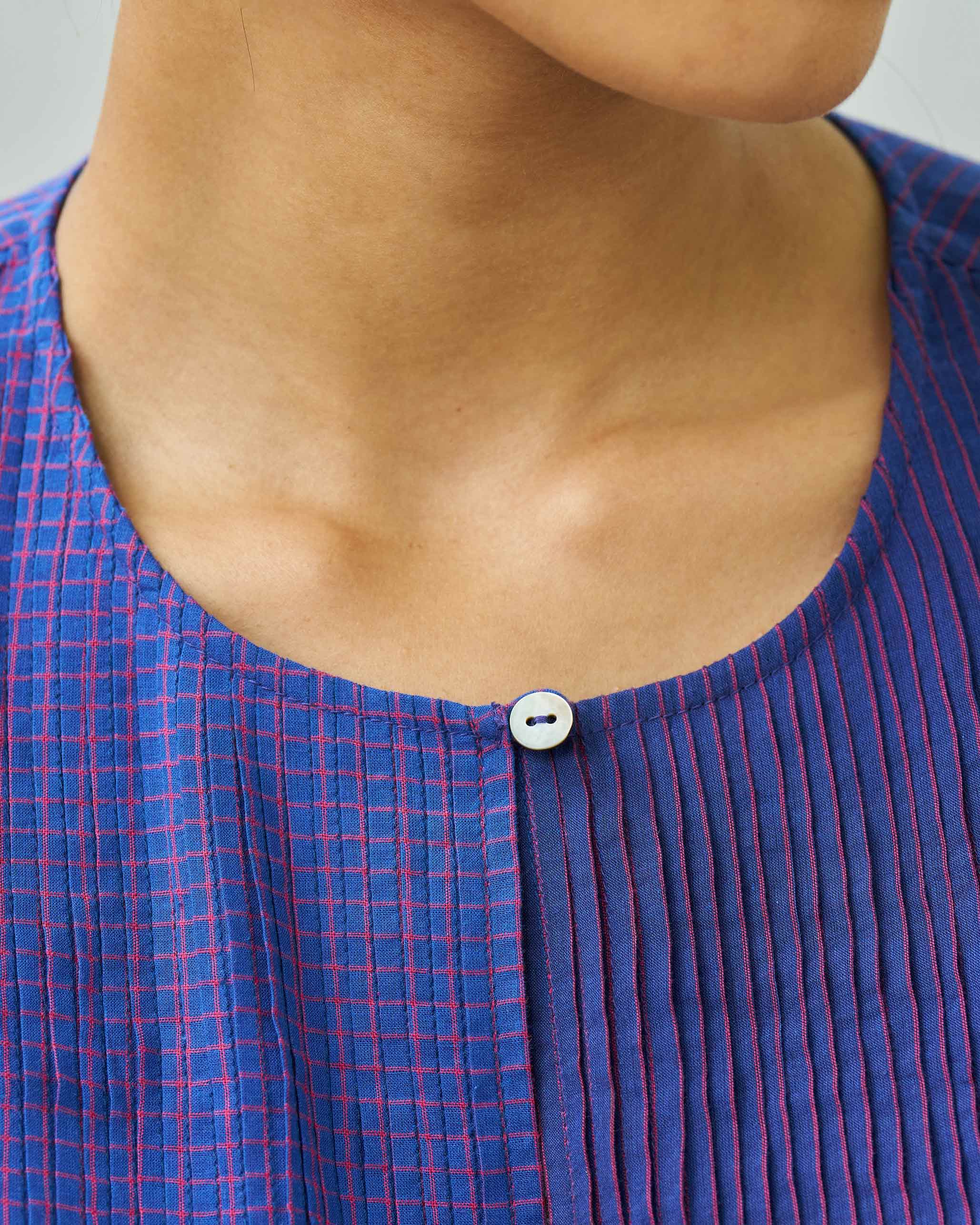 Jacaranda Boxy Top - Purple & Berry - Image 2