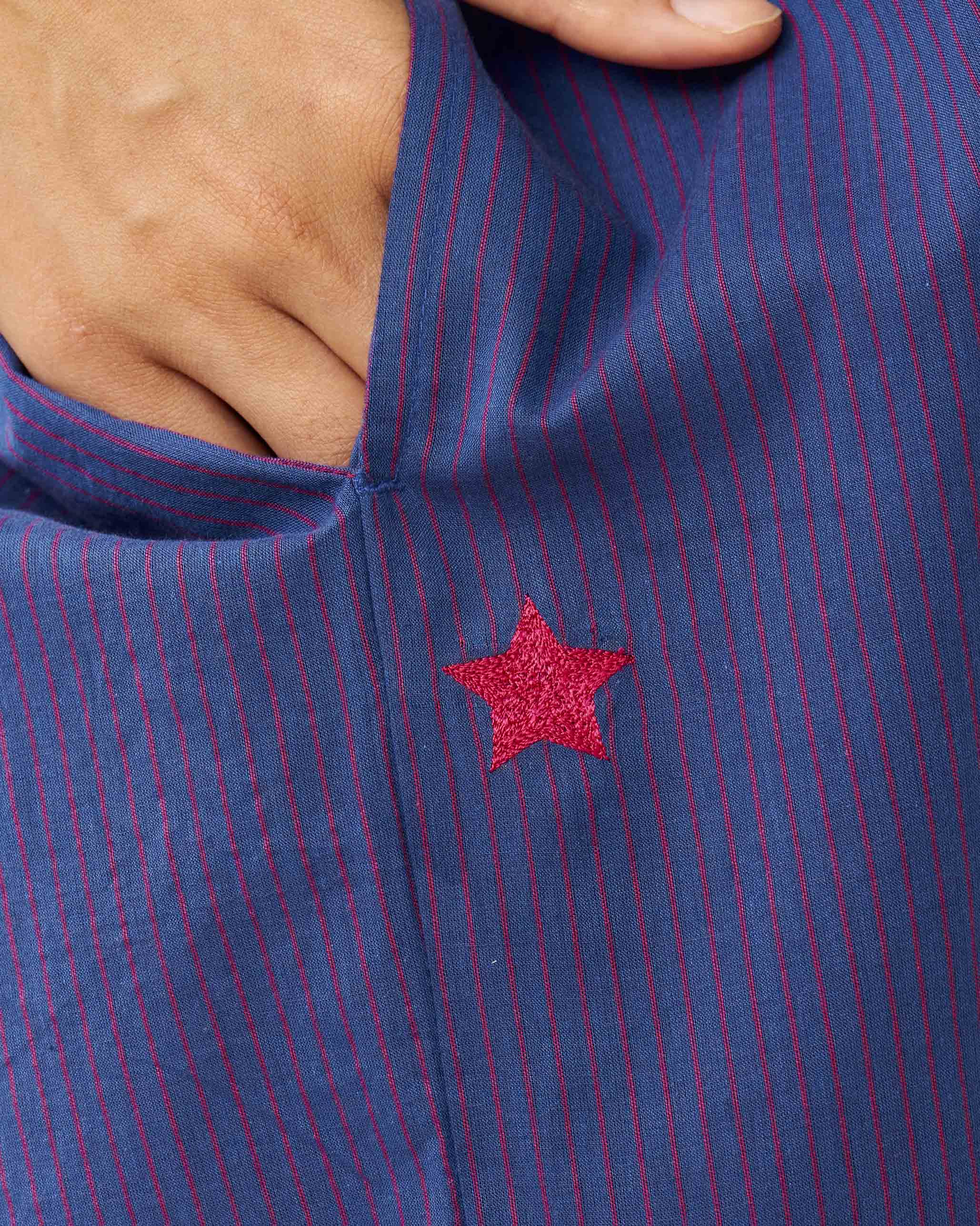 Jacaranda Kaftan - Purple & Berry - Image 3